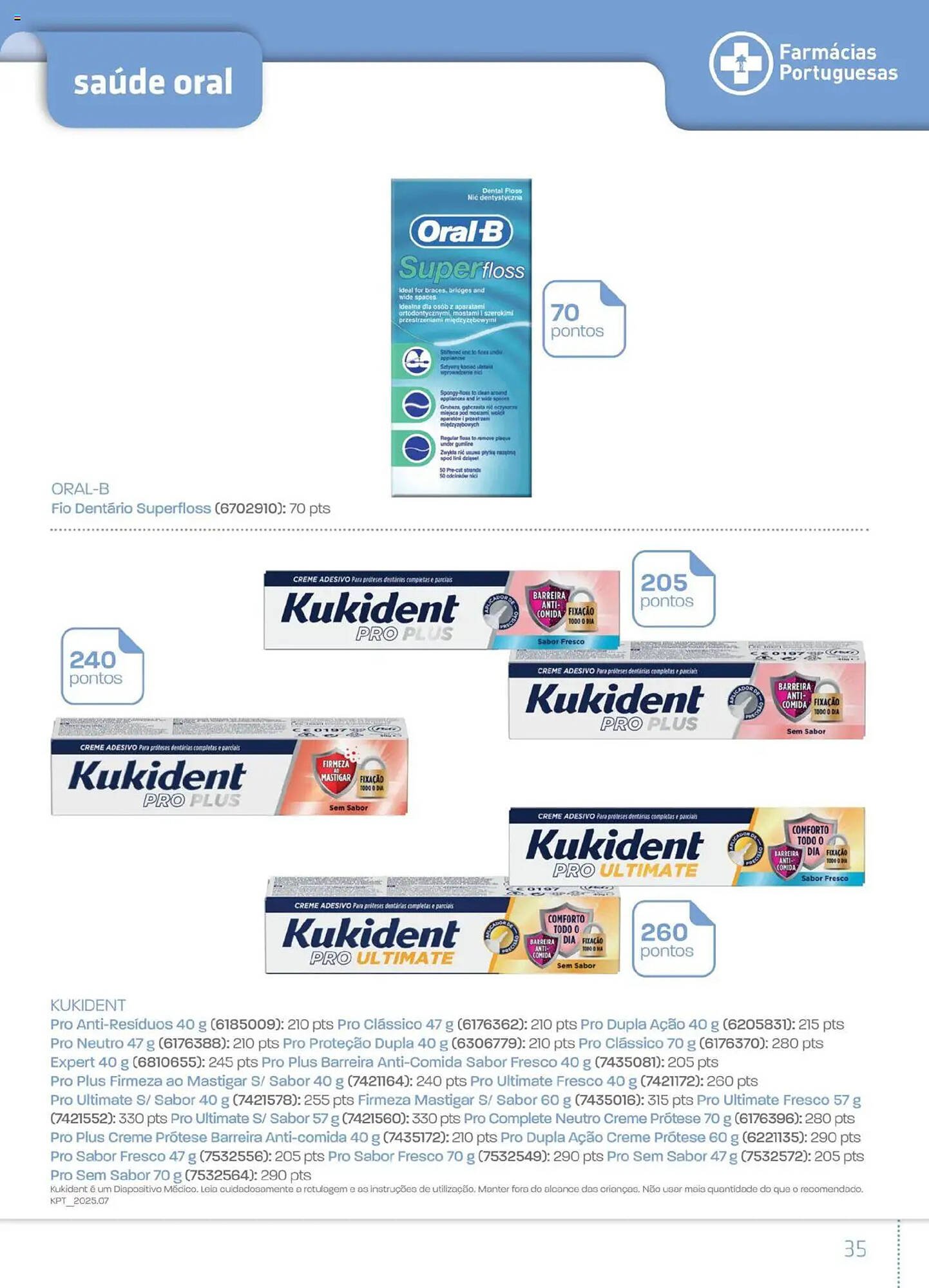 Folheto Farmácias Portuguesas (2025-10-14 - 2025-12-15) | 35