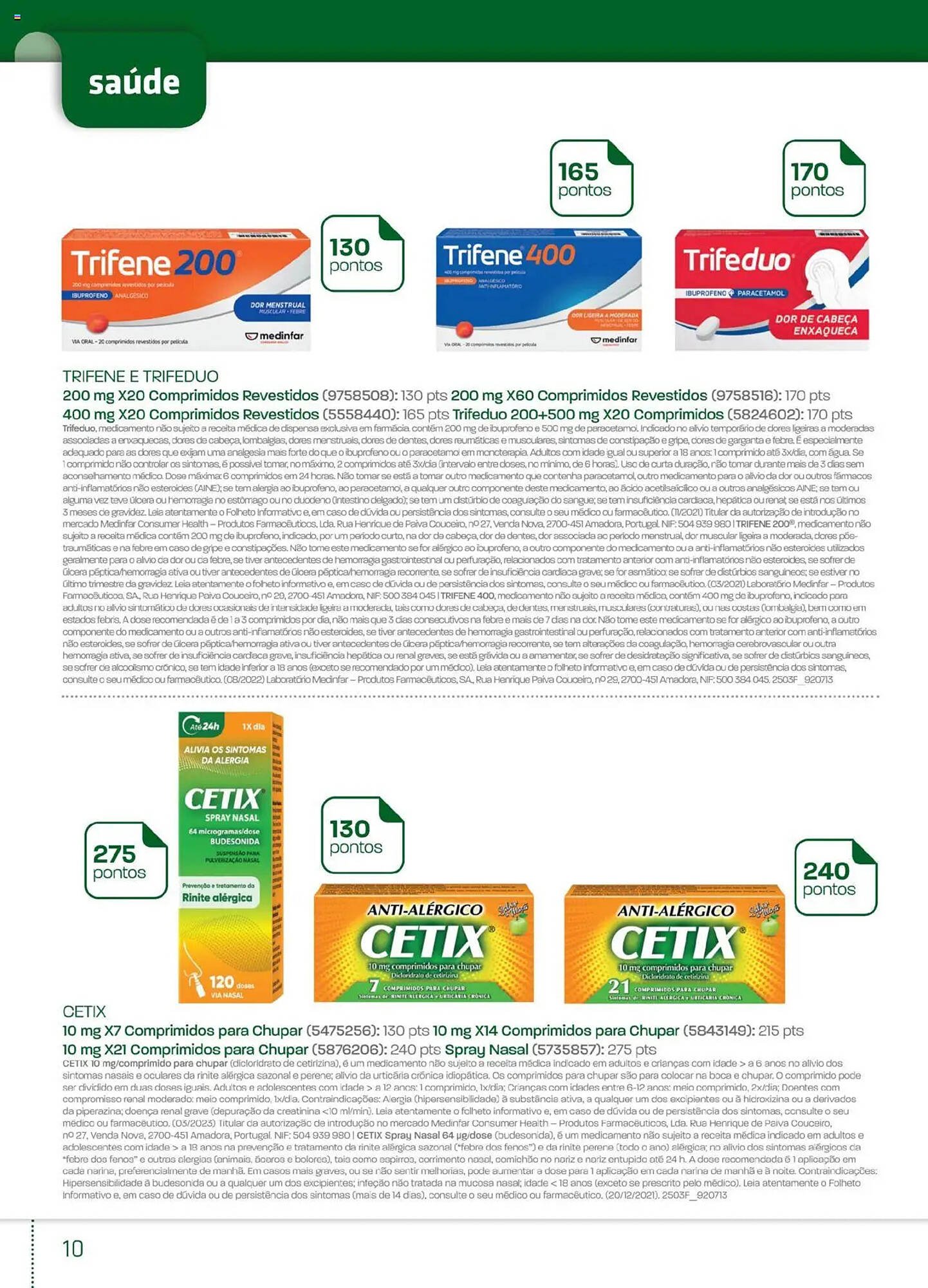 Folheto Farmácias Portuguesas (2025-10-14 - 2025-12-15) | 10