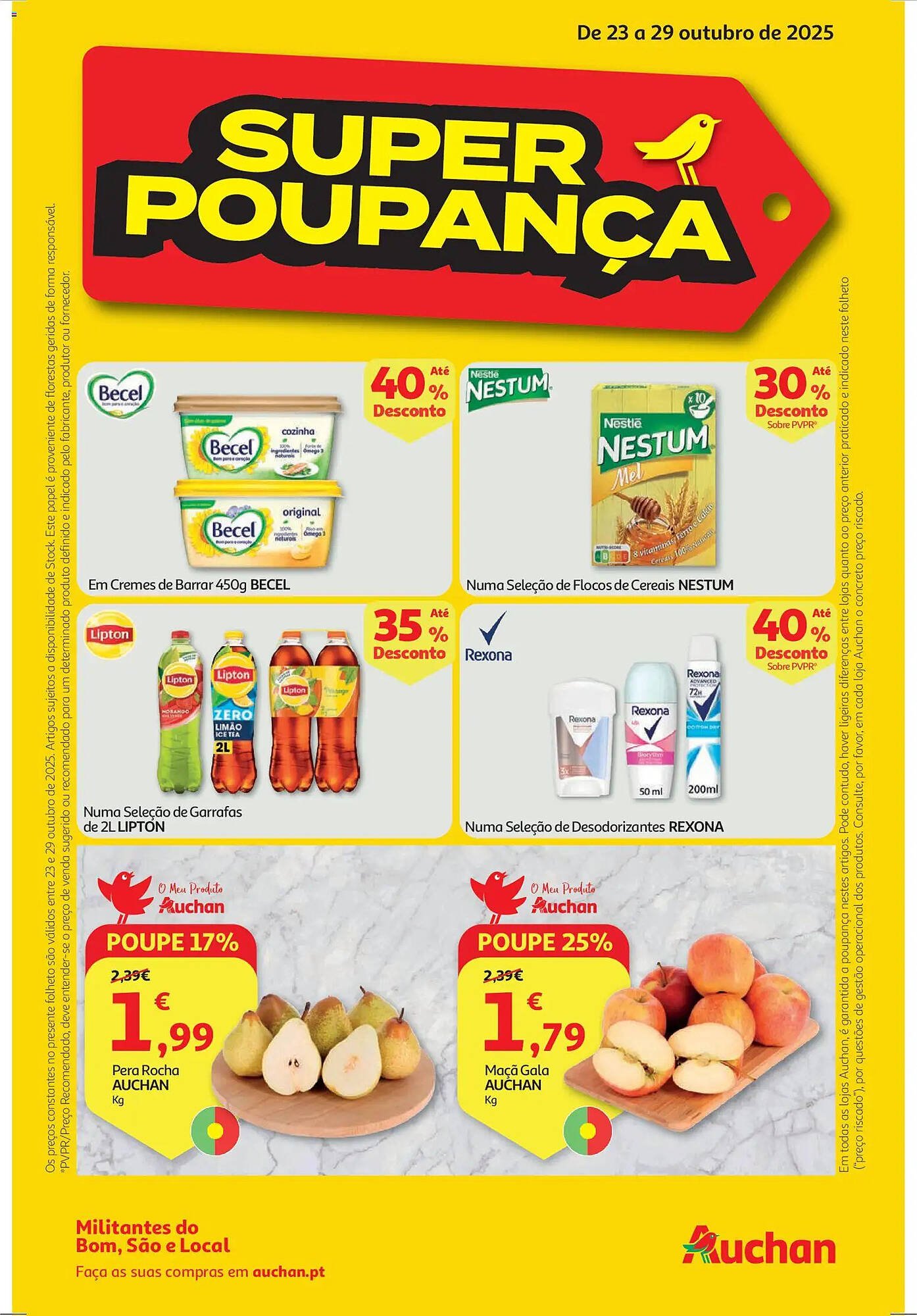 Folheto Auchan (2025-10-23 - 2025-10-29) | 1