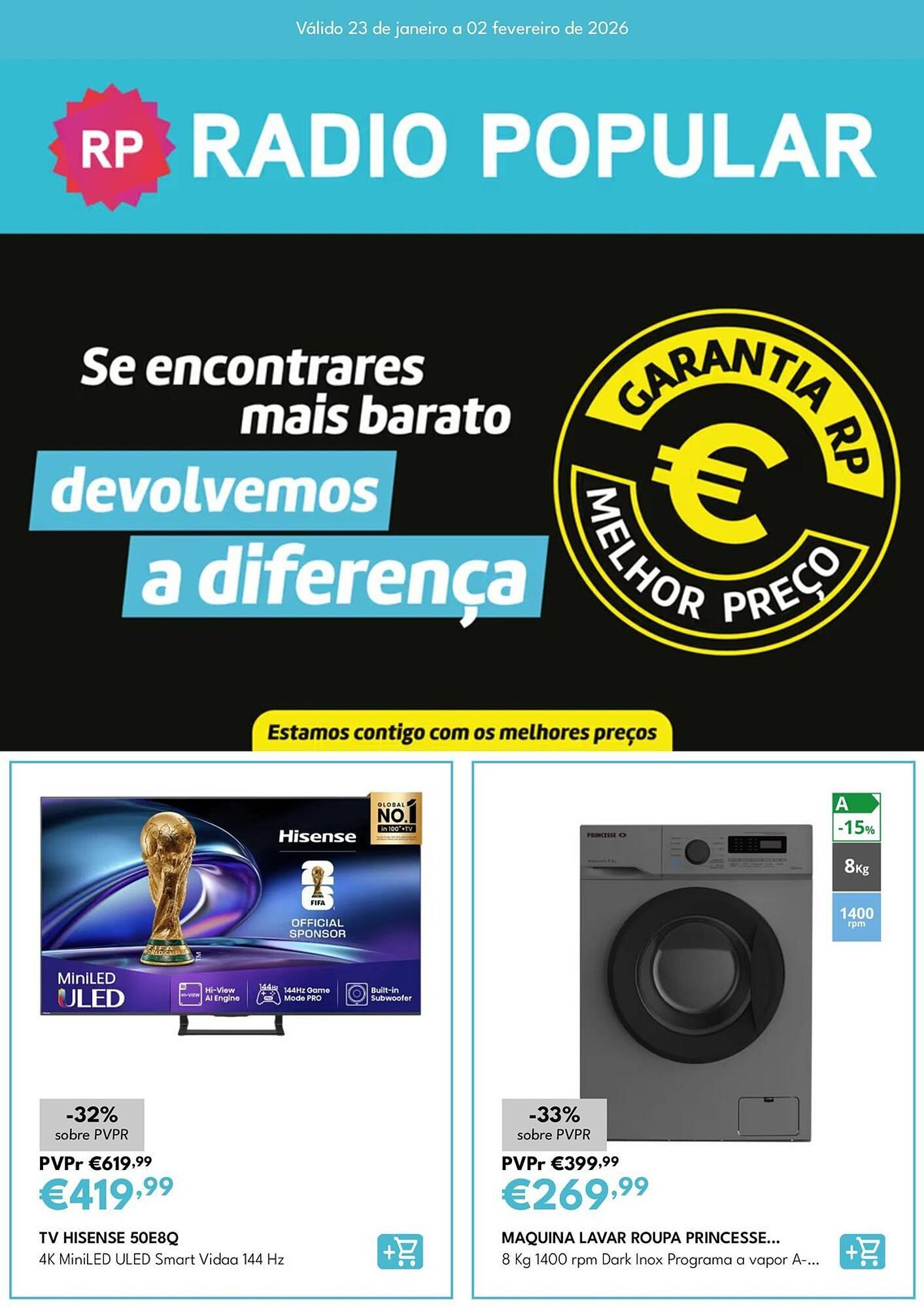 Folheto Radio Popular (2026-01-23 - 2026-02-02) | 1