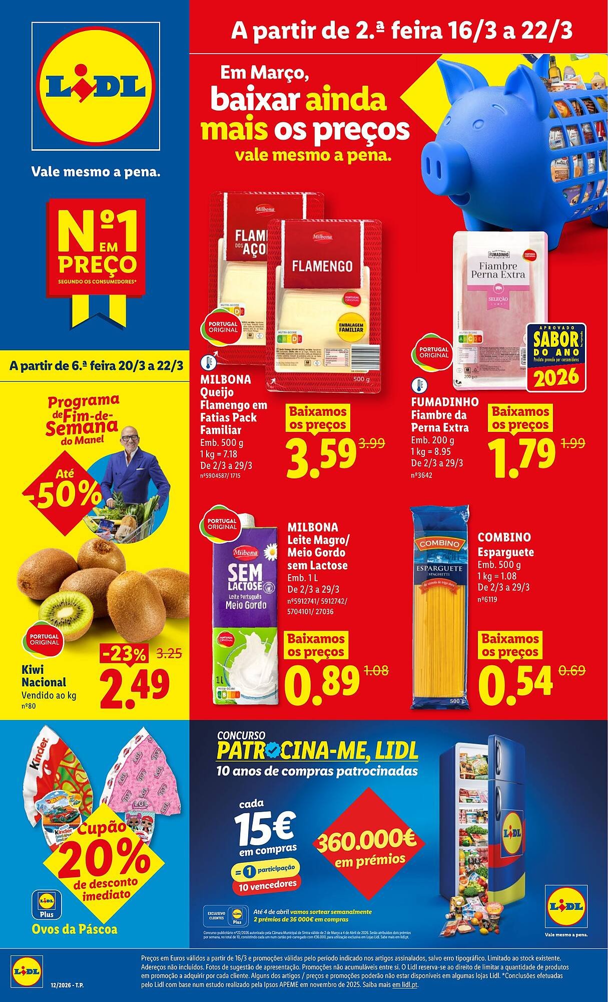 Folheto Lidl (2026-03-16 - 2026-03-22) | 1