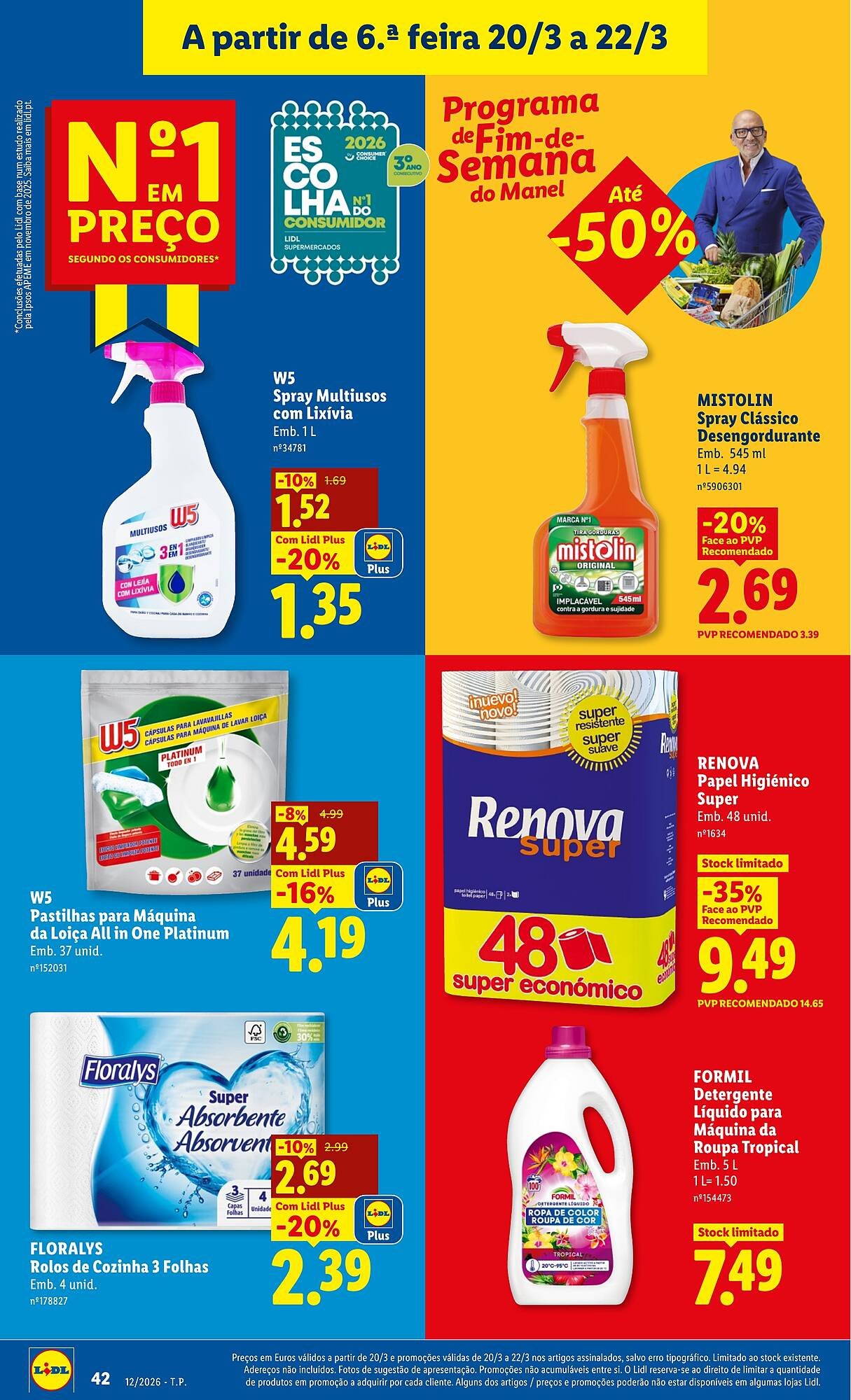 Folheto Lidl (2026-03-16 - 2026-03-22) | 42