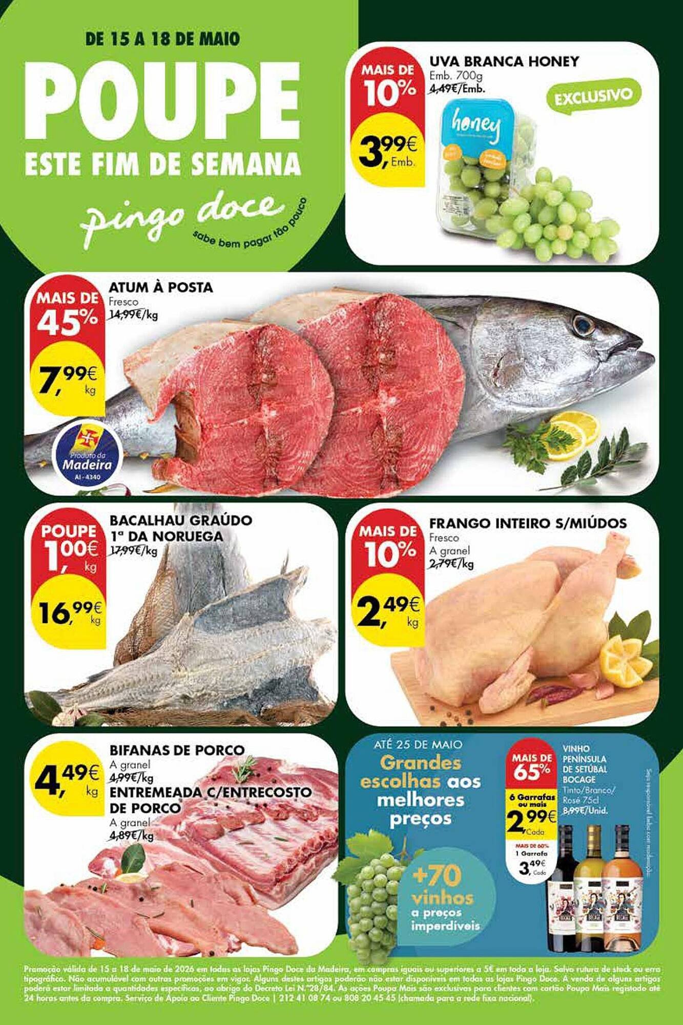 Folheto Pingo Doce (2026-05-15 - 2026-05-18) | 1
