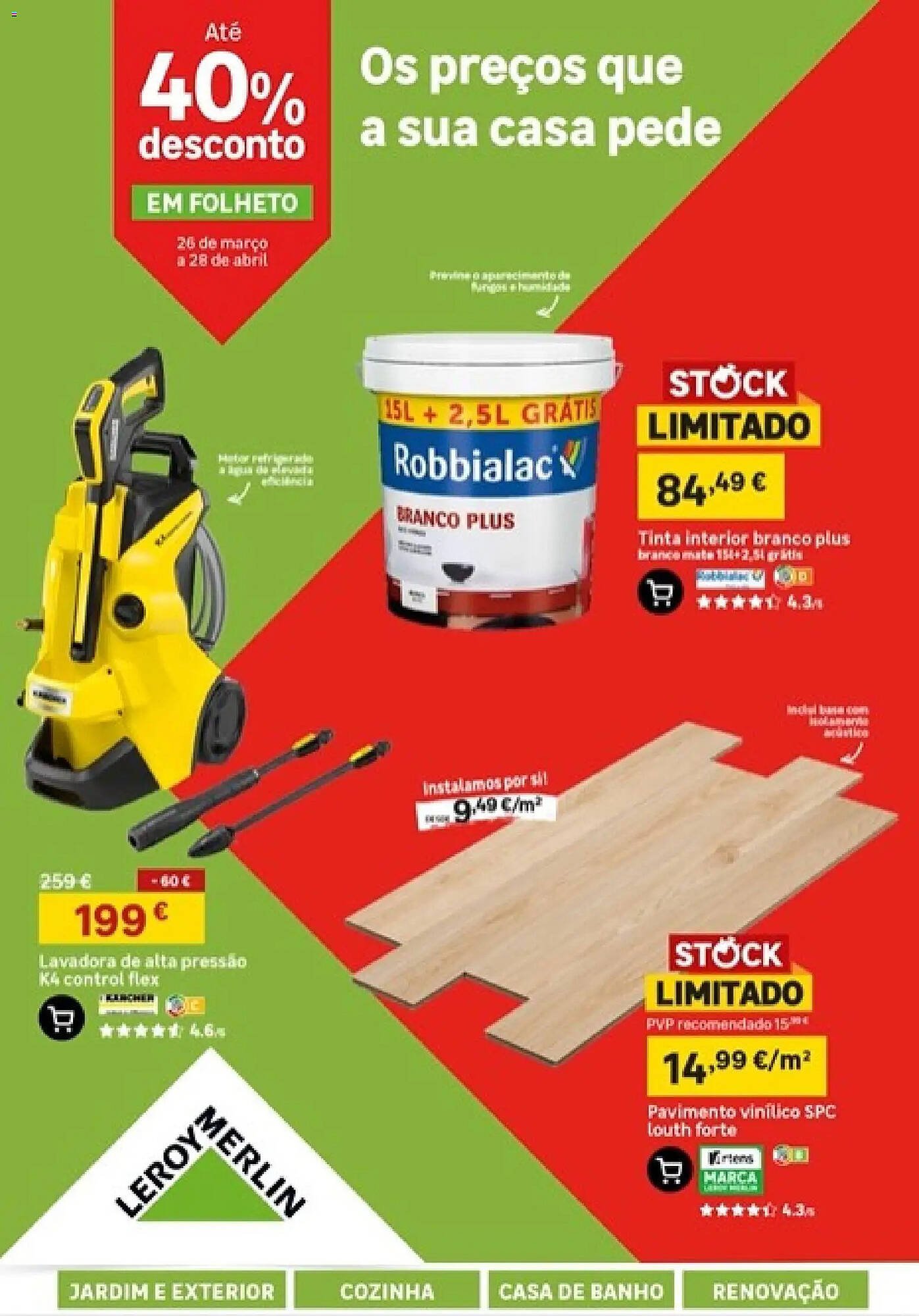 Folheto Leroy Merlin (2026-03-26 - 2026-04-29) | 1