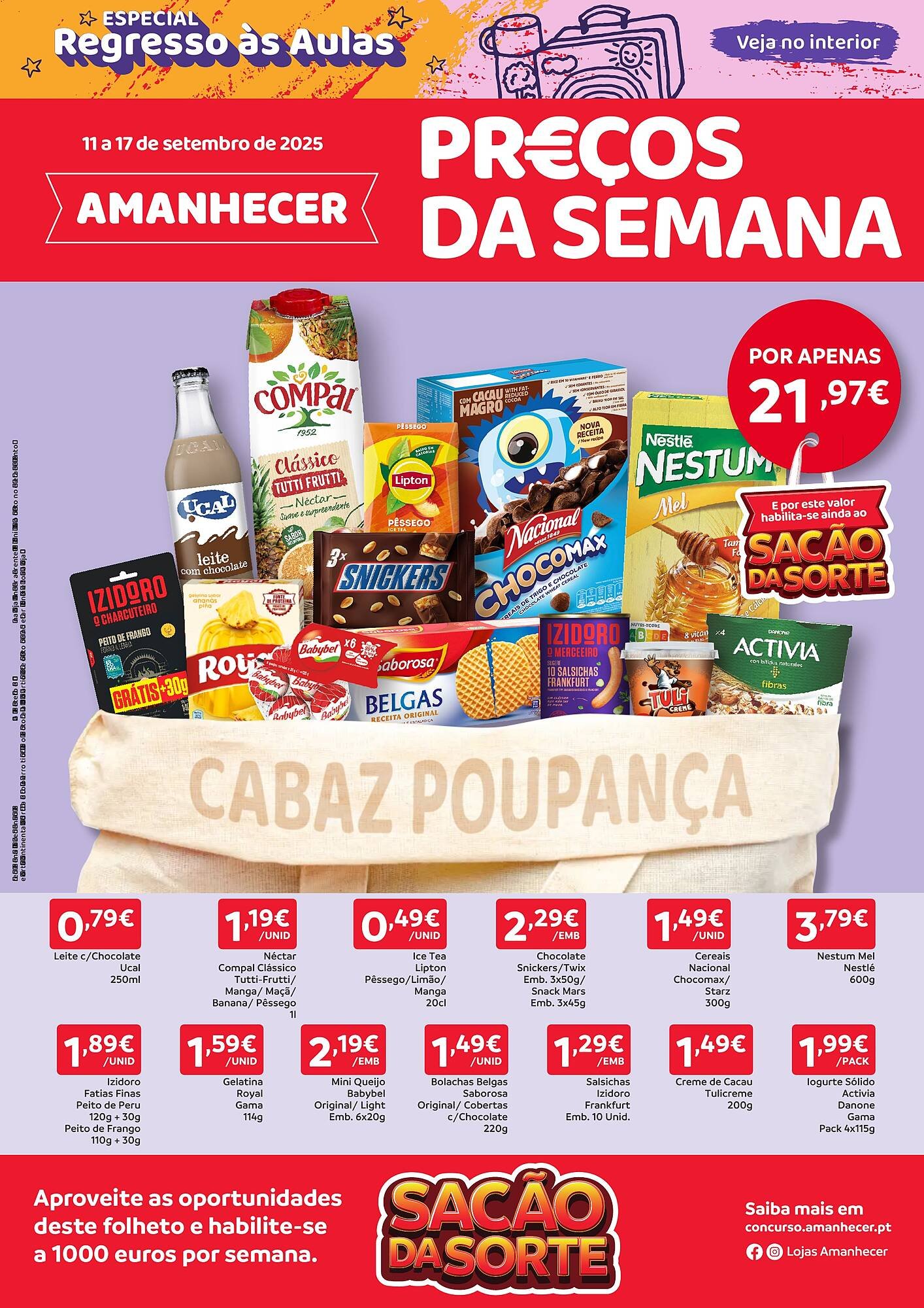 Folheto Amanhecer (2025-09-11 - 2025-09-17) | 1