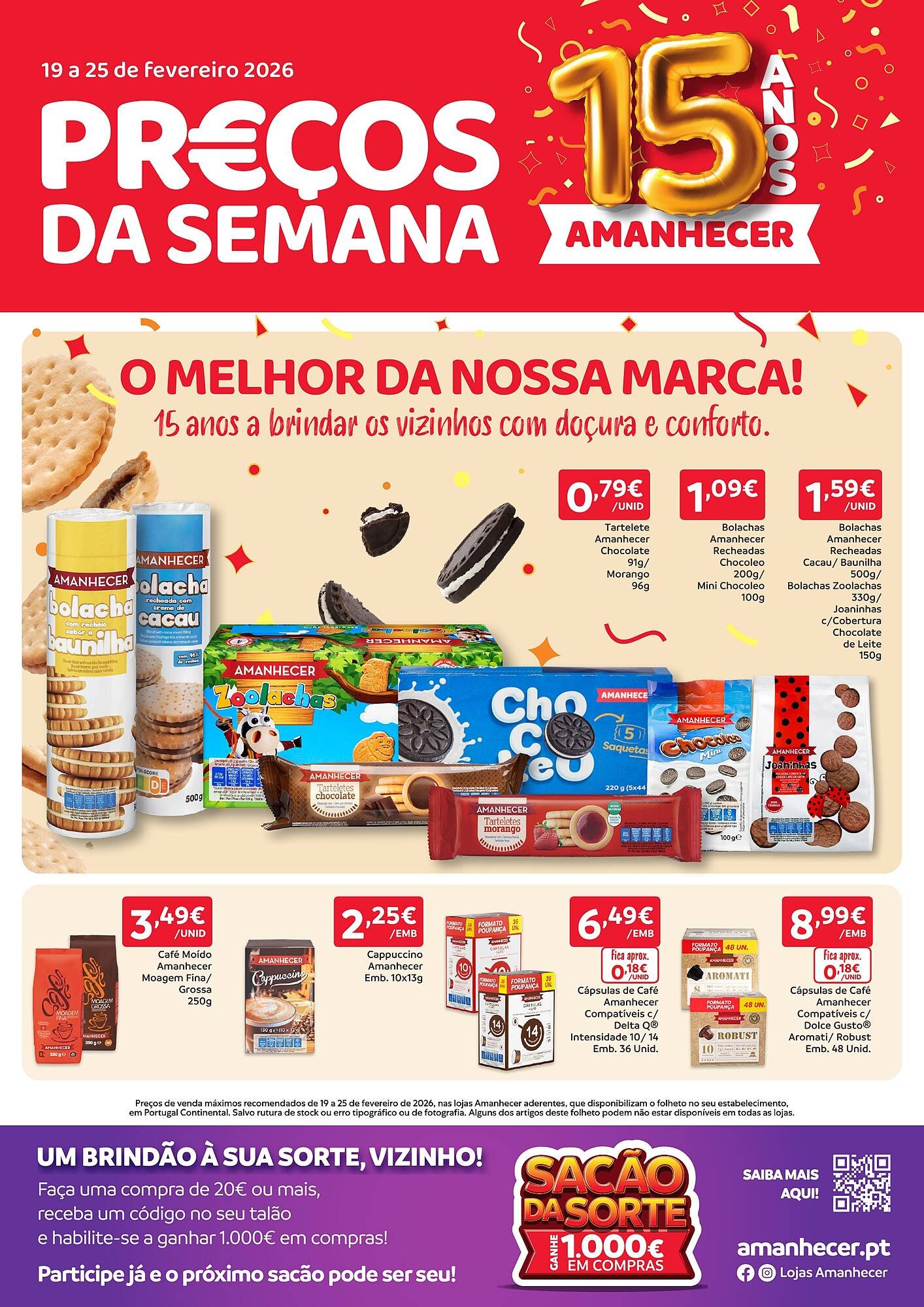 Folheto Amanhecer (2026-02-19 - 2026-02-25) | 1