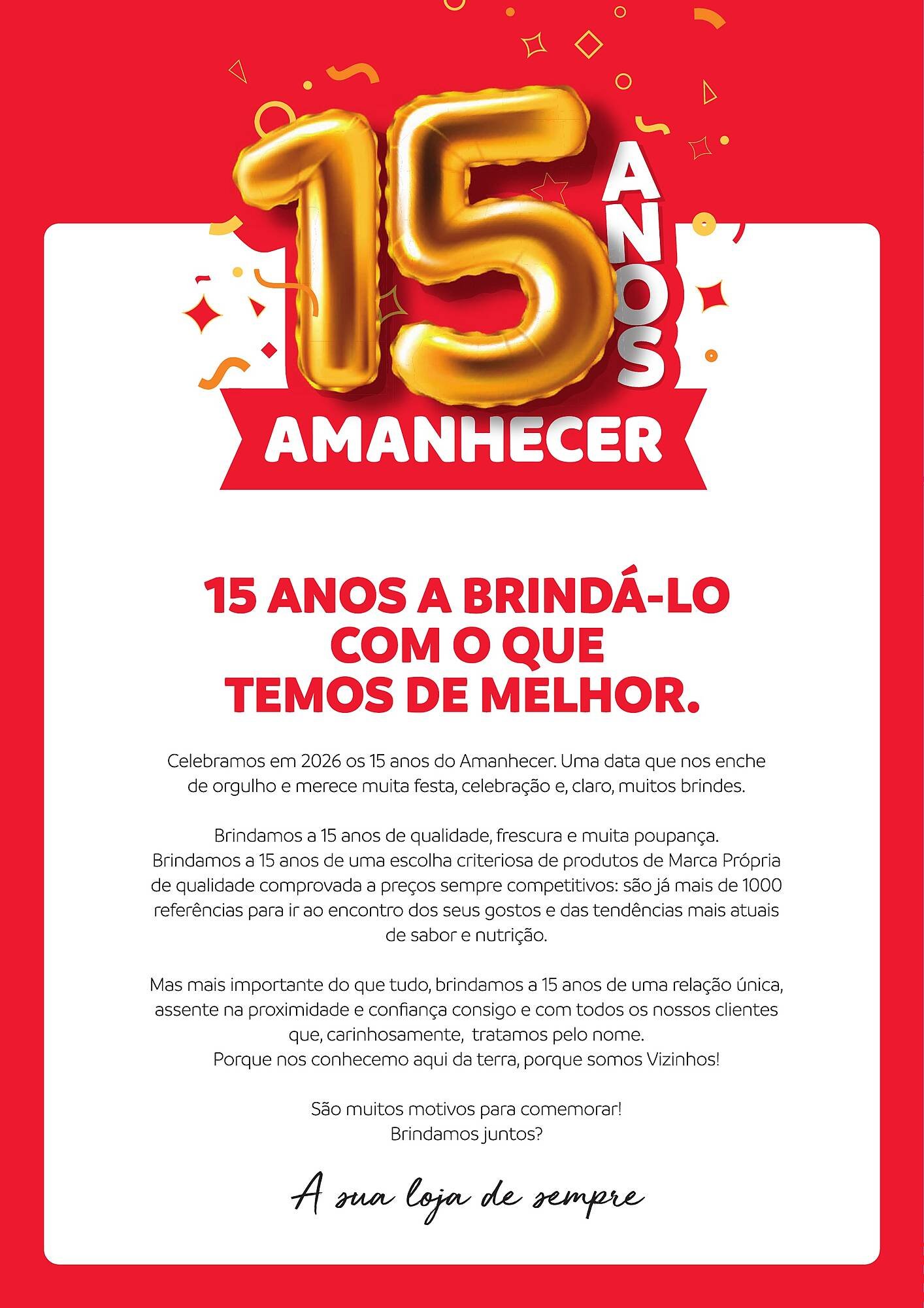 Folheto Amanhecer (2026-01-08 - 2026-01-14) | 2