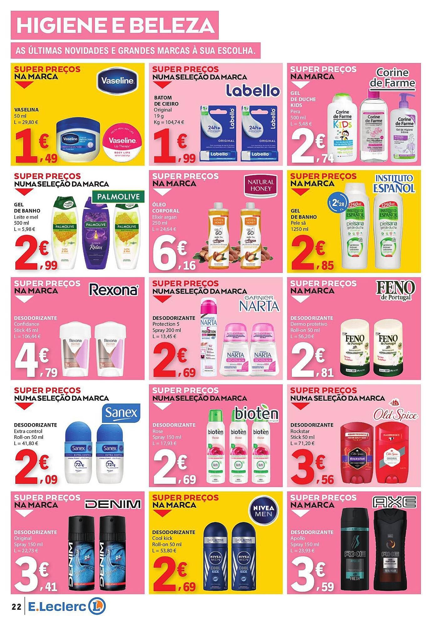 Folheto E.Leclerc (2026-01-22 - 2026-01-28) | 22