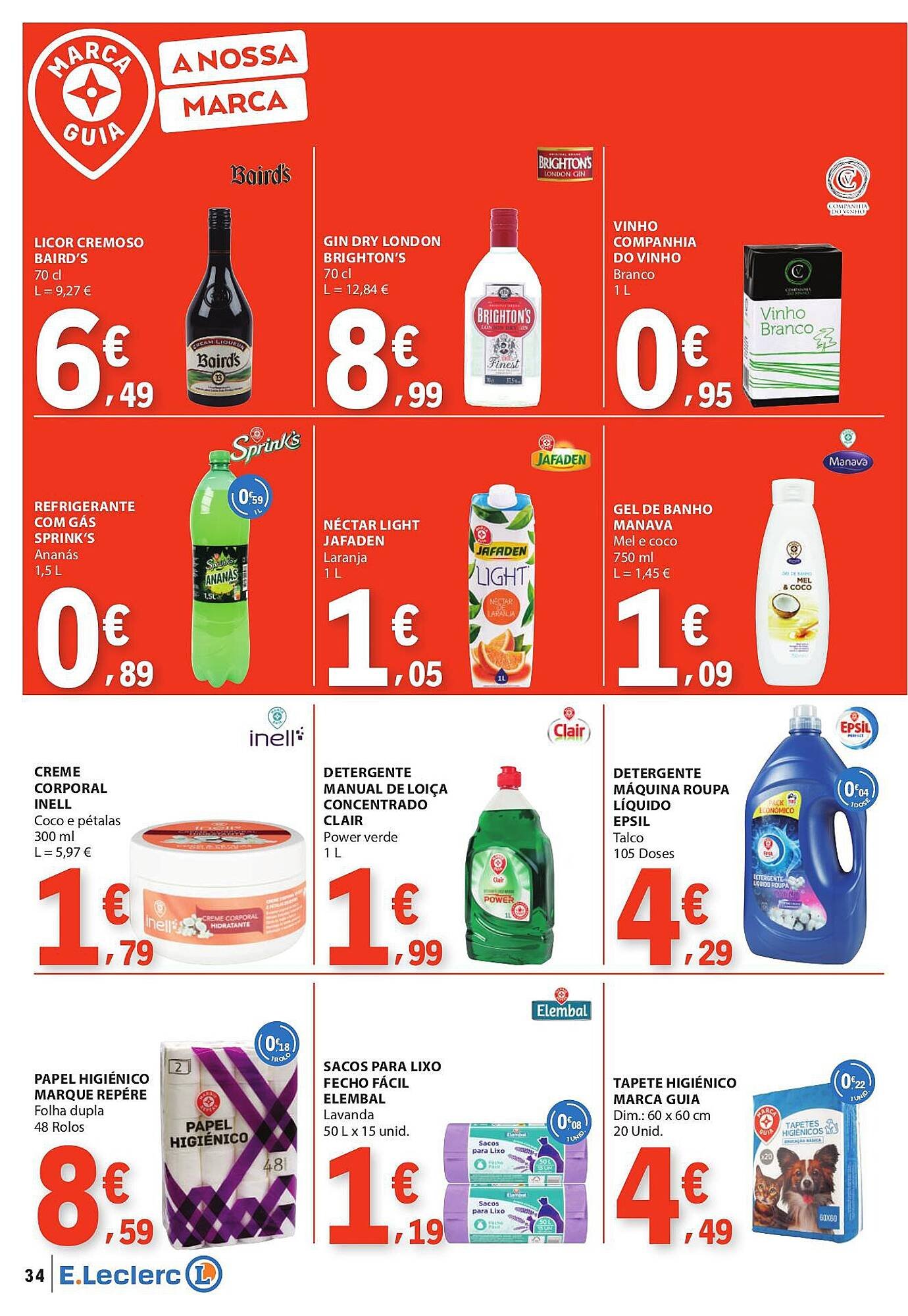 Folheto E.Leclerc (2026-01-22 - 2026-01-28) | 34