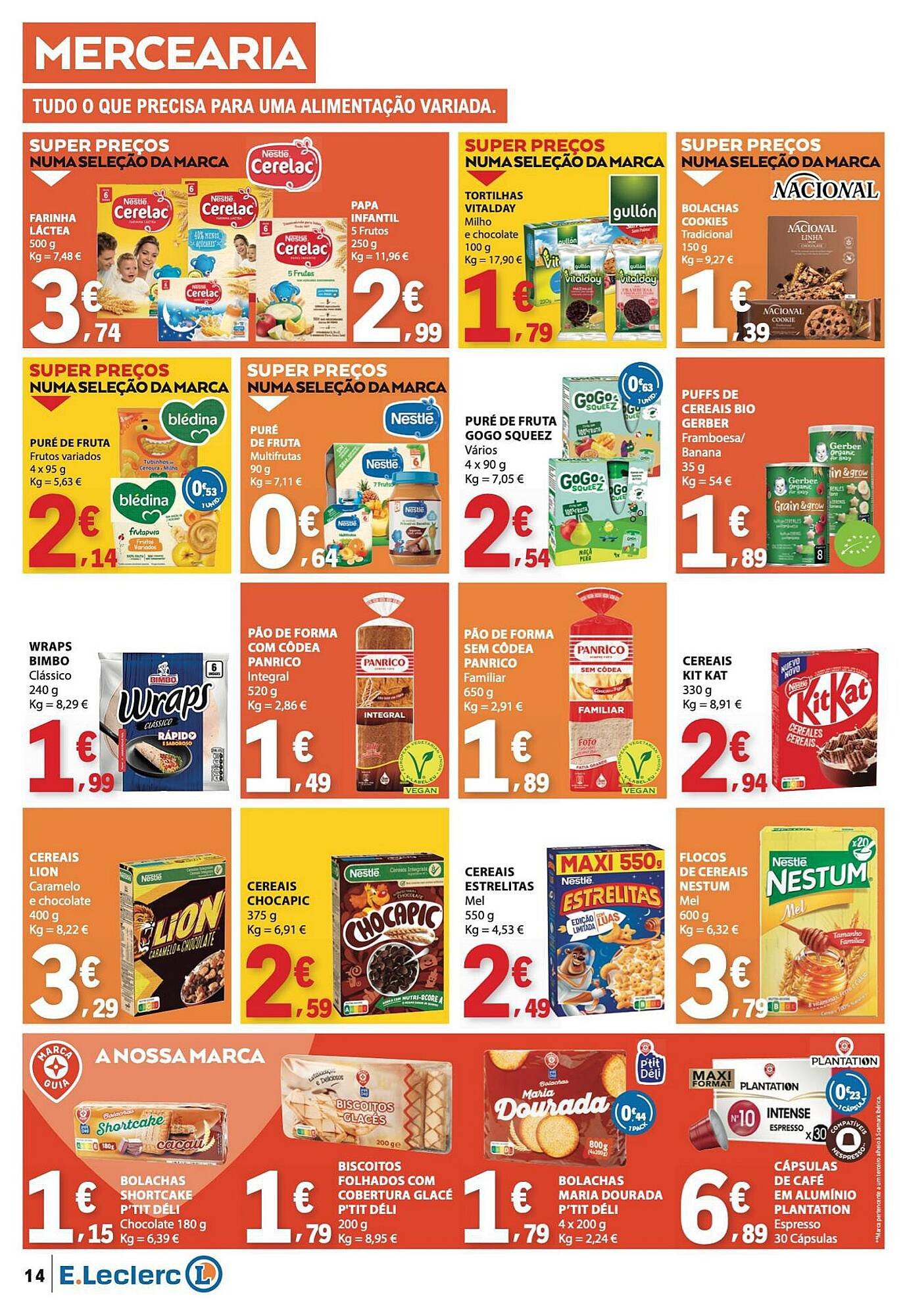 Folheto E.Leclerc (2026-03-19 - 2026-03-25) | 14
