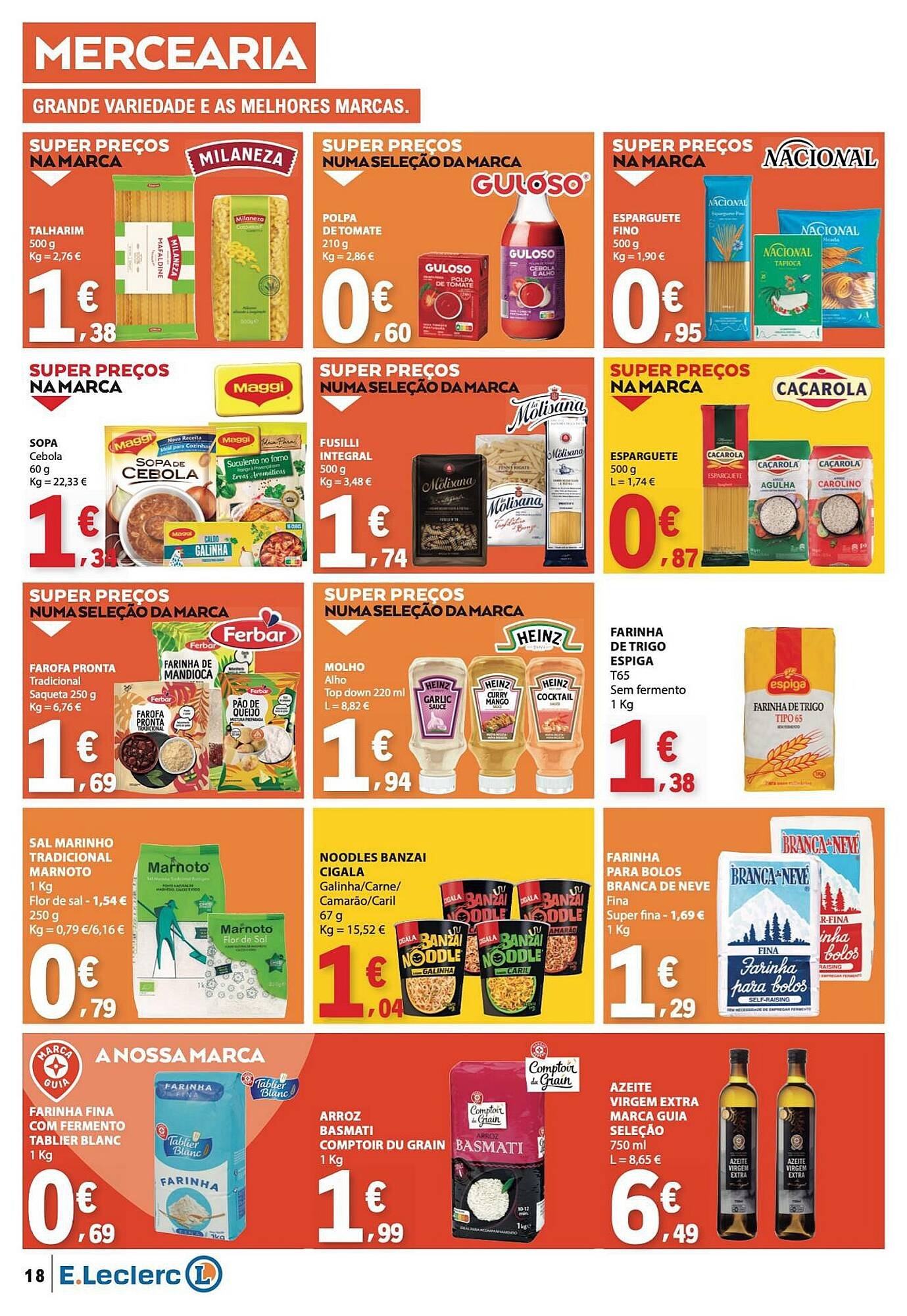 Folheto E.Leclerc (2026-03-19 - 2026-03-25) | 18