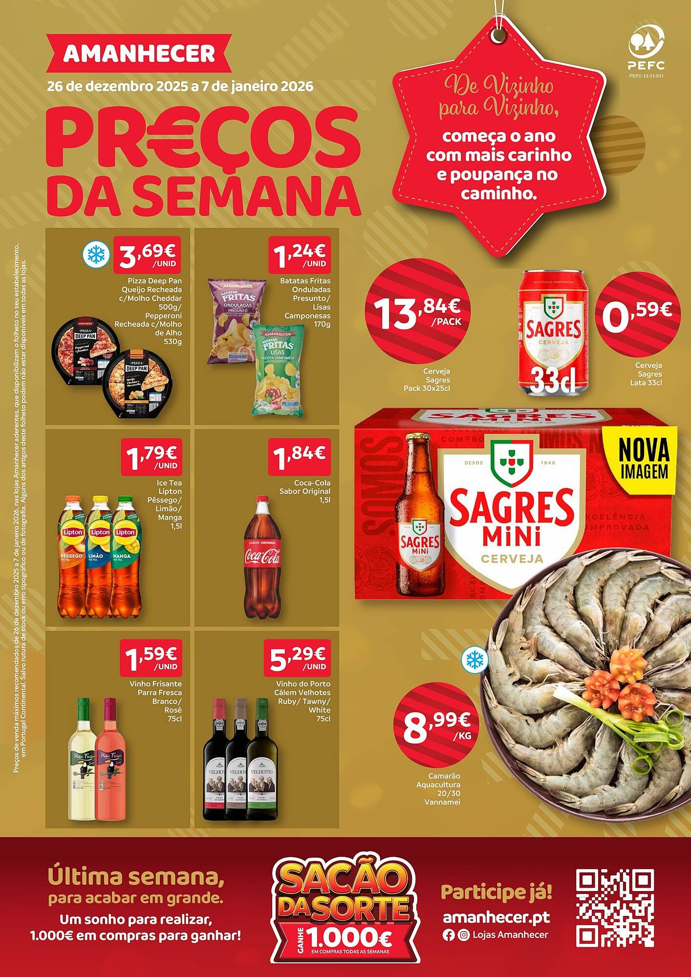 Folheto Amanhecer (2025-12-25 - 2026-01-07) | 1