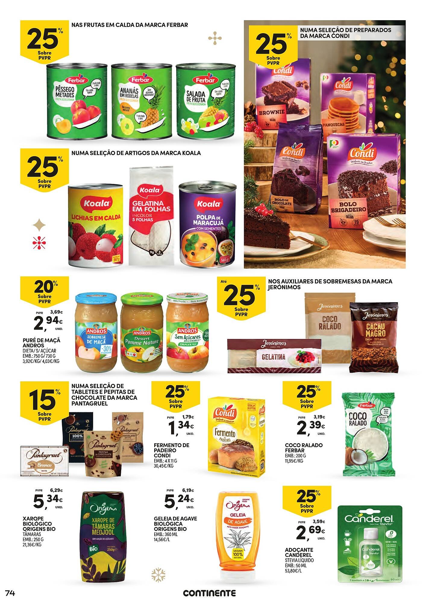 Folheto Continente (2025-11-18 - 2025-12-24) | 74