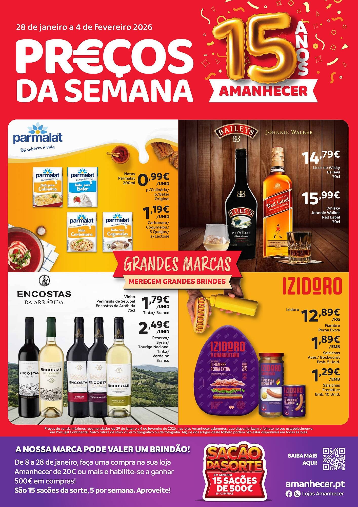 Folheto Amanhecer (2026-01-28 - 2026-02-04)