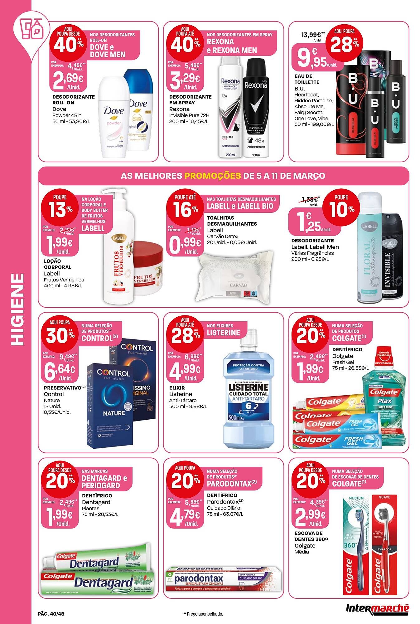 Folheto Intermarché (2026-03-05 - 2026-03-11) | 40