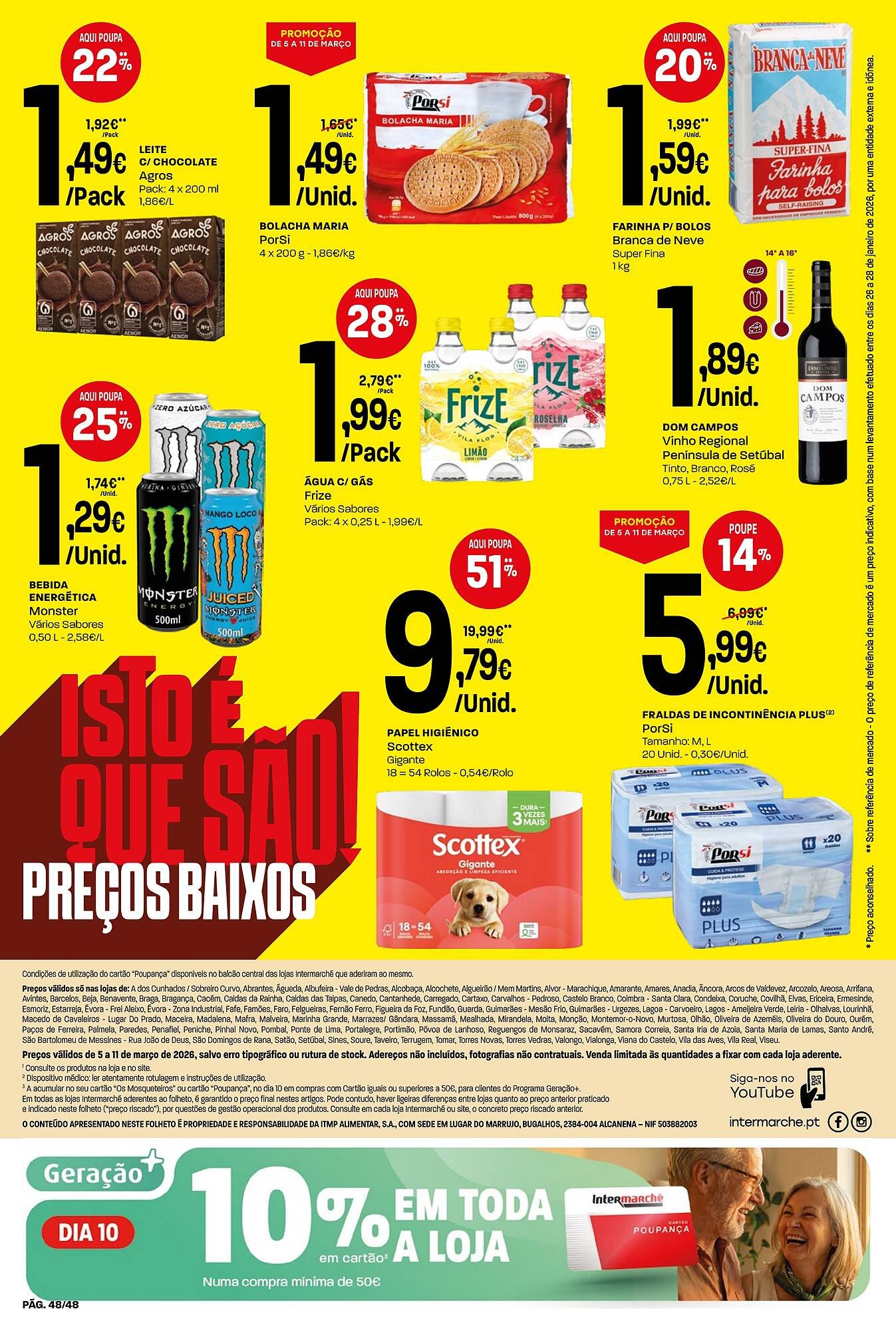 Folheto Intermarché (2026-03-05 - 2026-03-11) | 48