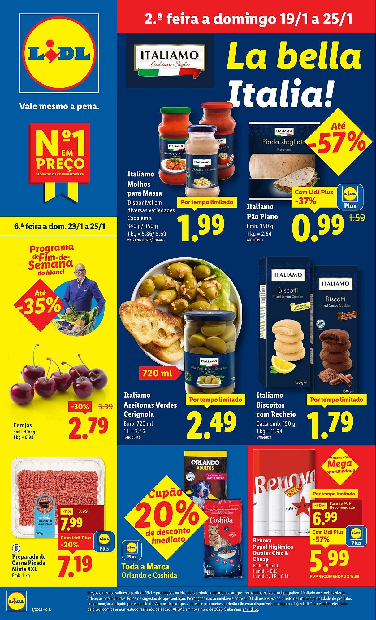 Folheto Lidl (2026-01-19 - 2026-01-25) | 1