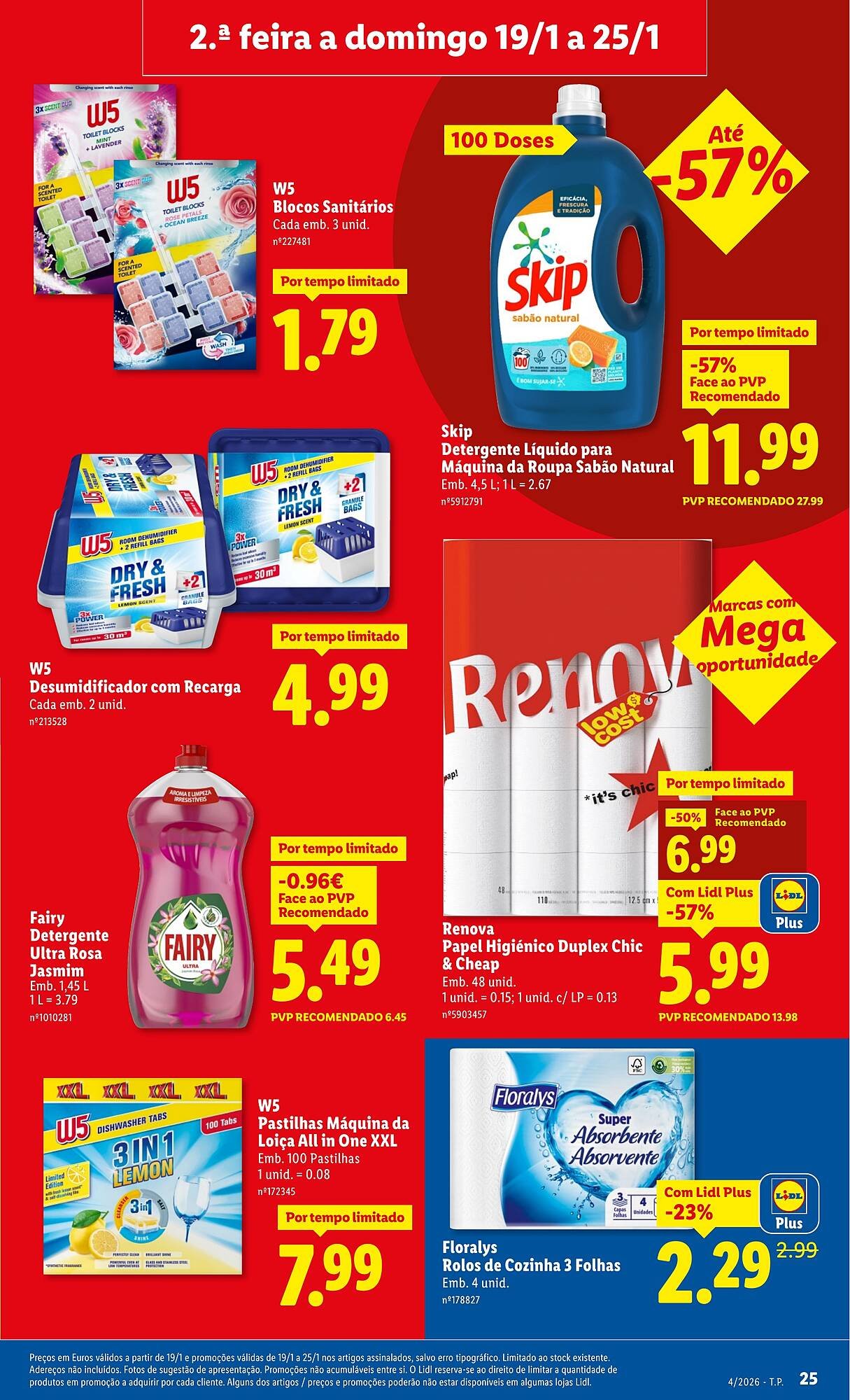 Folheto Lidl (2026-01-19 - 2026-01-25) | 25