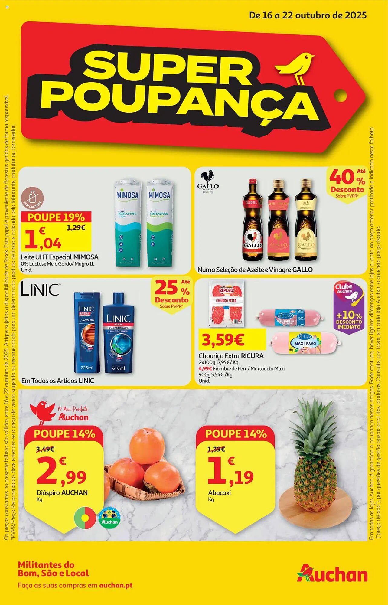 Folheto Auchan (2025-10-16 - 2025-10-23) | 1