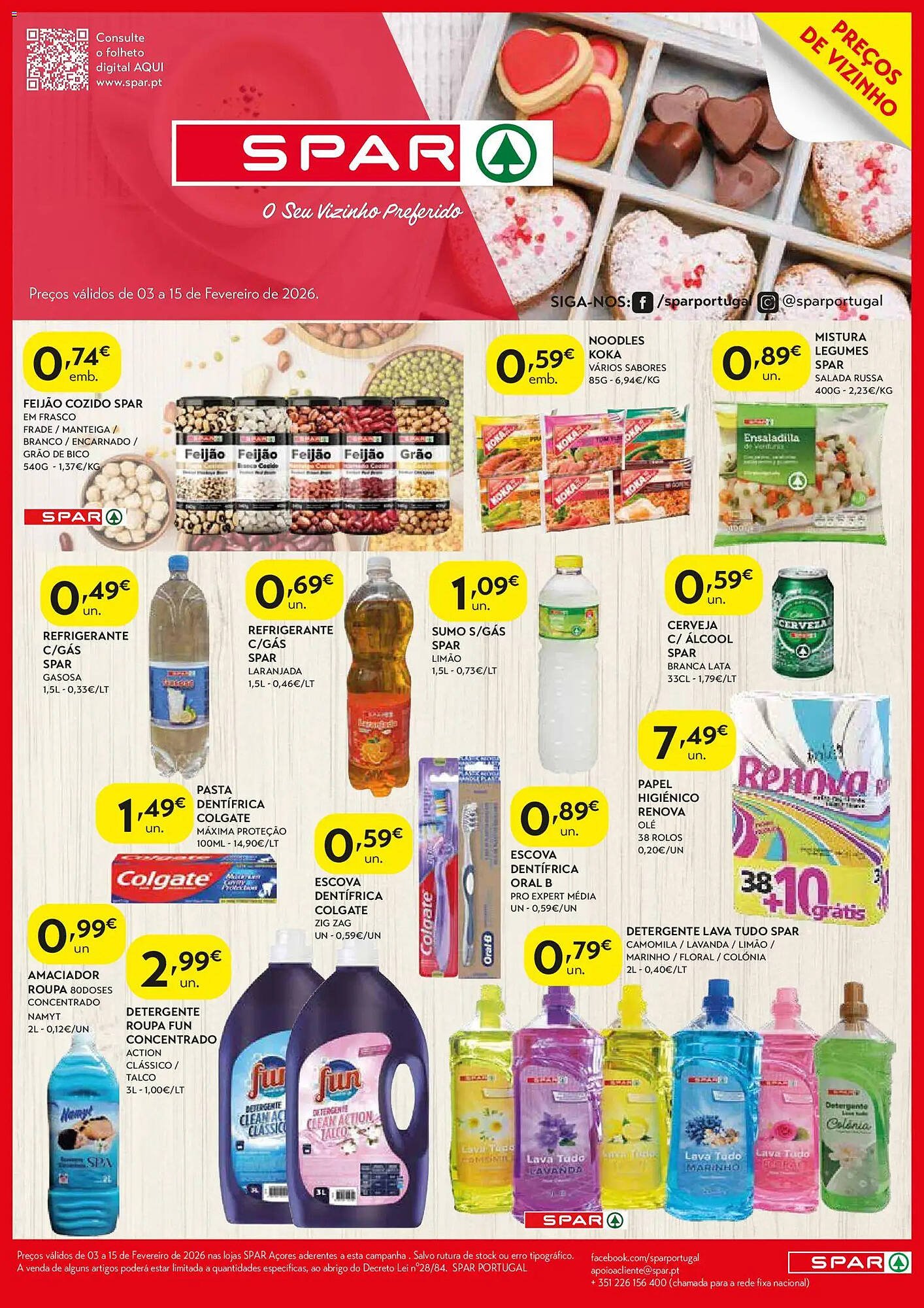 Folheto Spar (2026-02-03 - 2026-02-16)