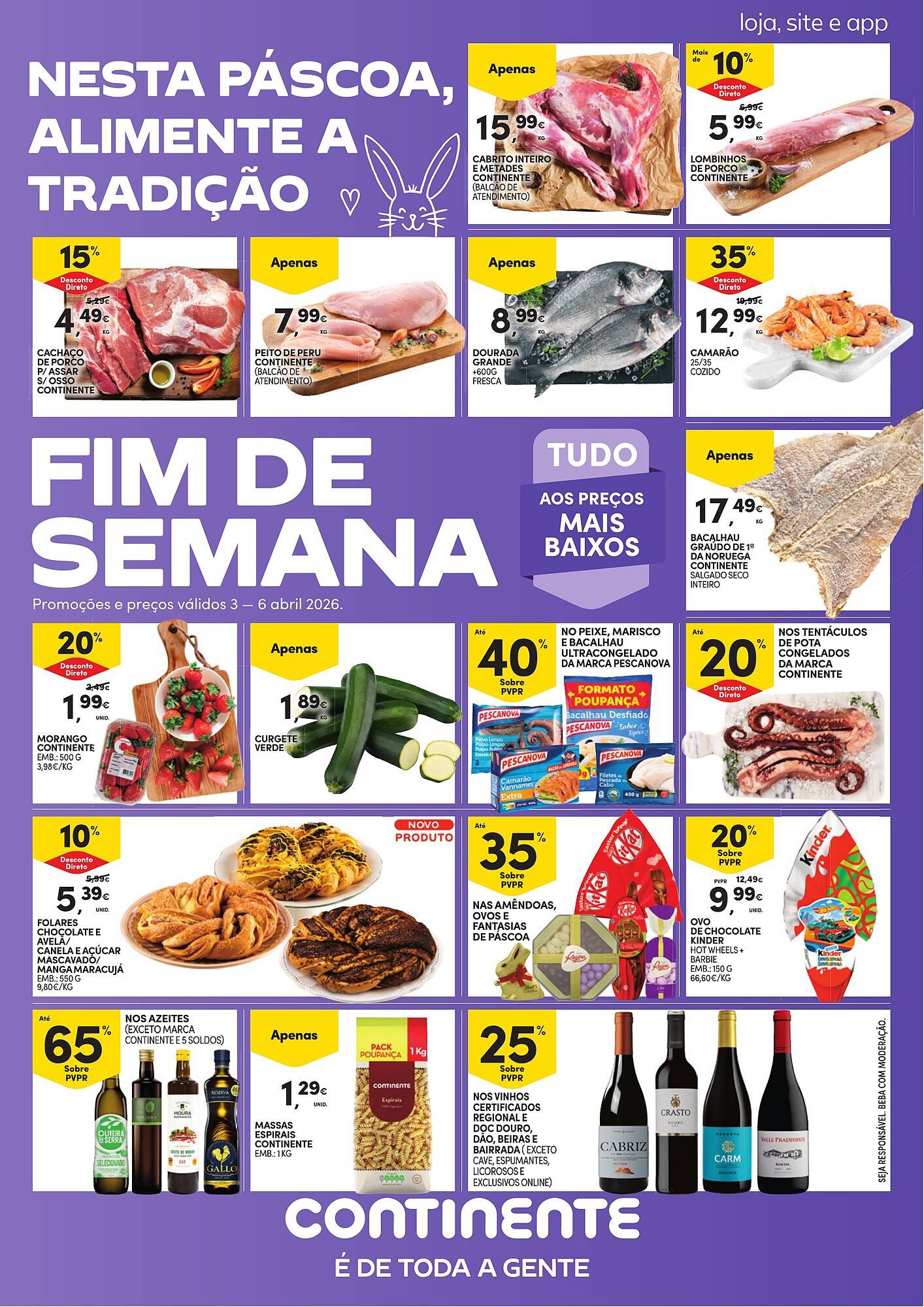 Folheto Continente (2026-04-03 - 2026-04-06) | 1