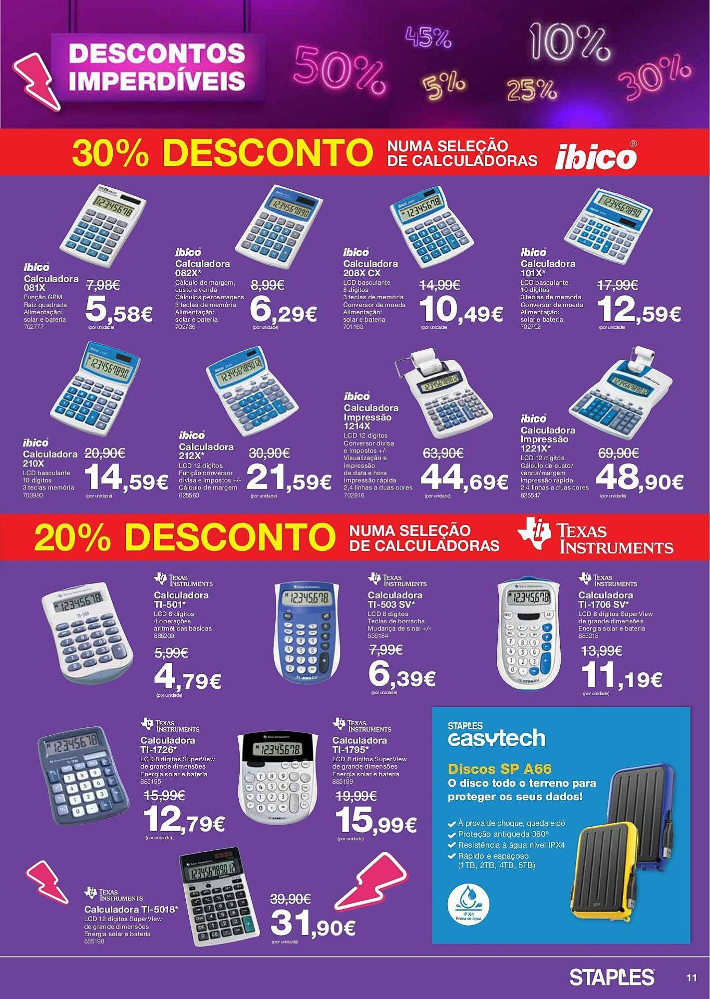 Folheto Staples (2026-03-09 - 2026-03-31) | 11