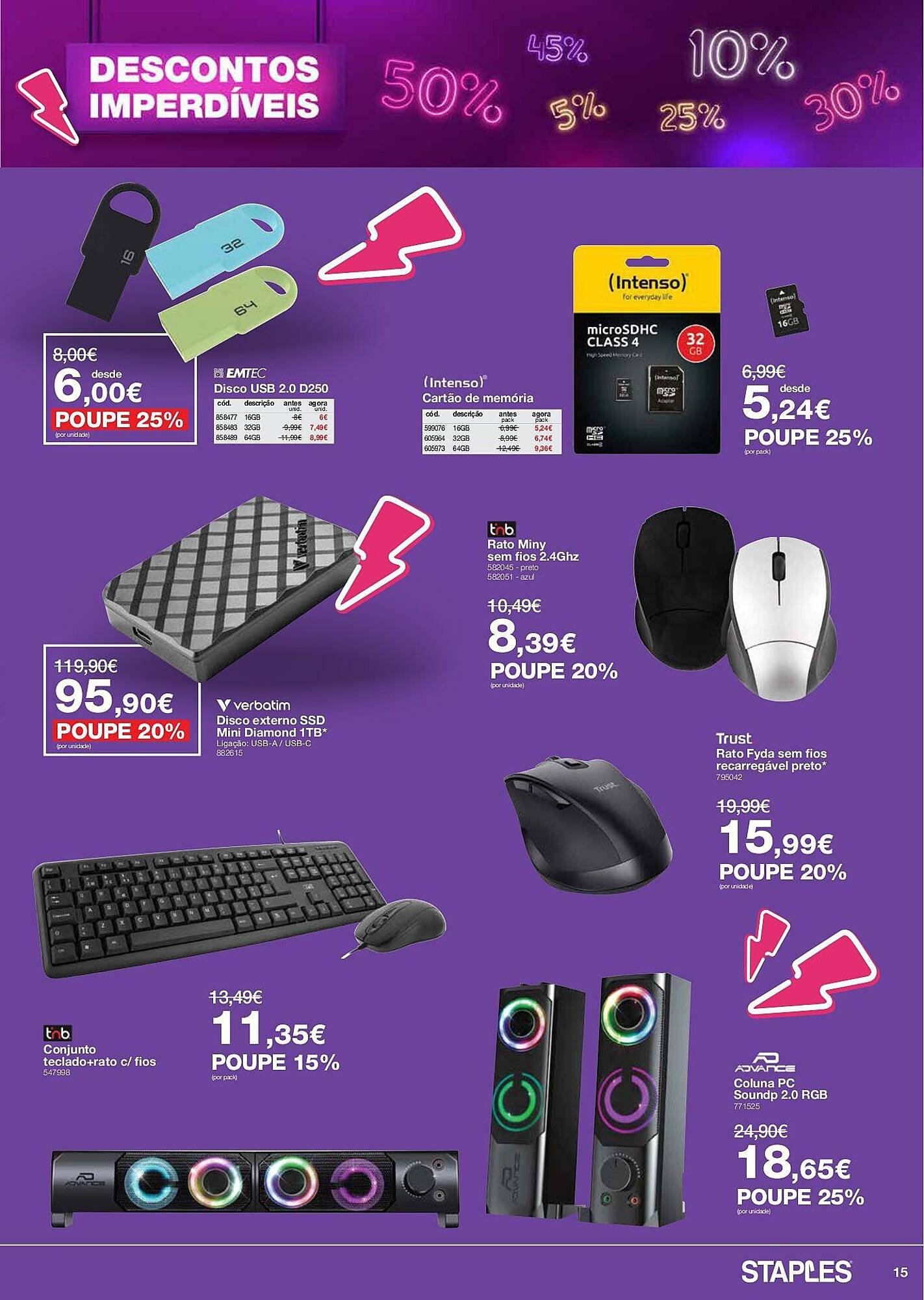 Folheto Staples (2026-03-09 - 2026-03-31) | 15