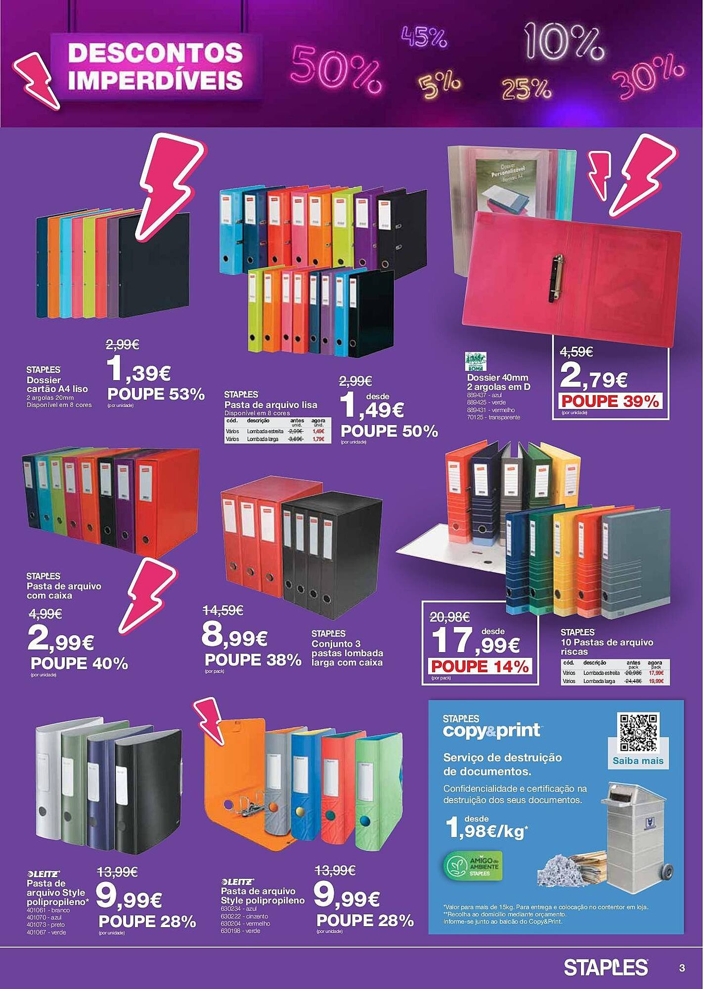 Folheto Staples (2026-03-09 - 2026-03-31) | 3