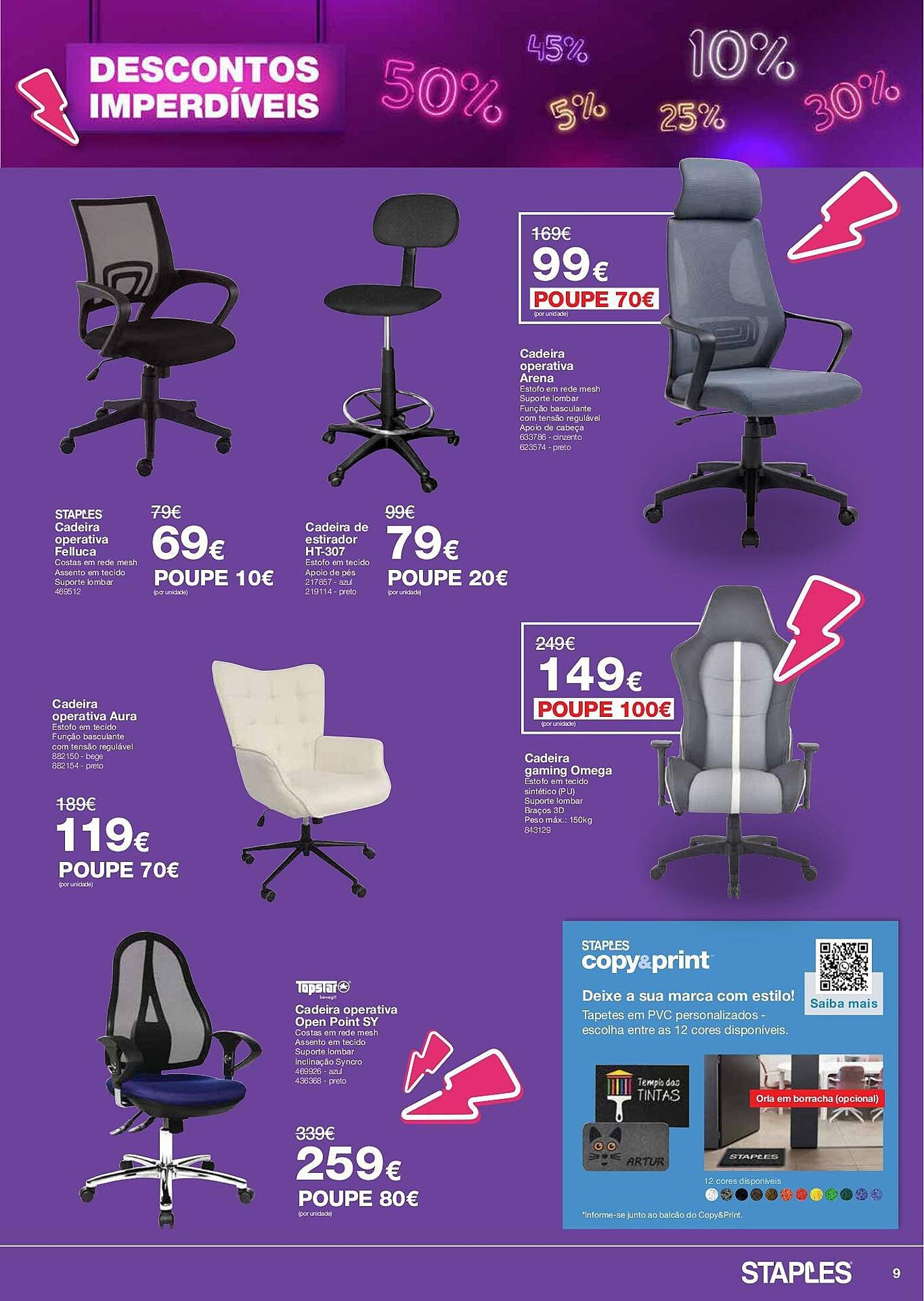 Folheto Staples (2026-03-09 - 2026-03-31) | 9