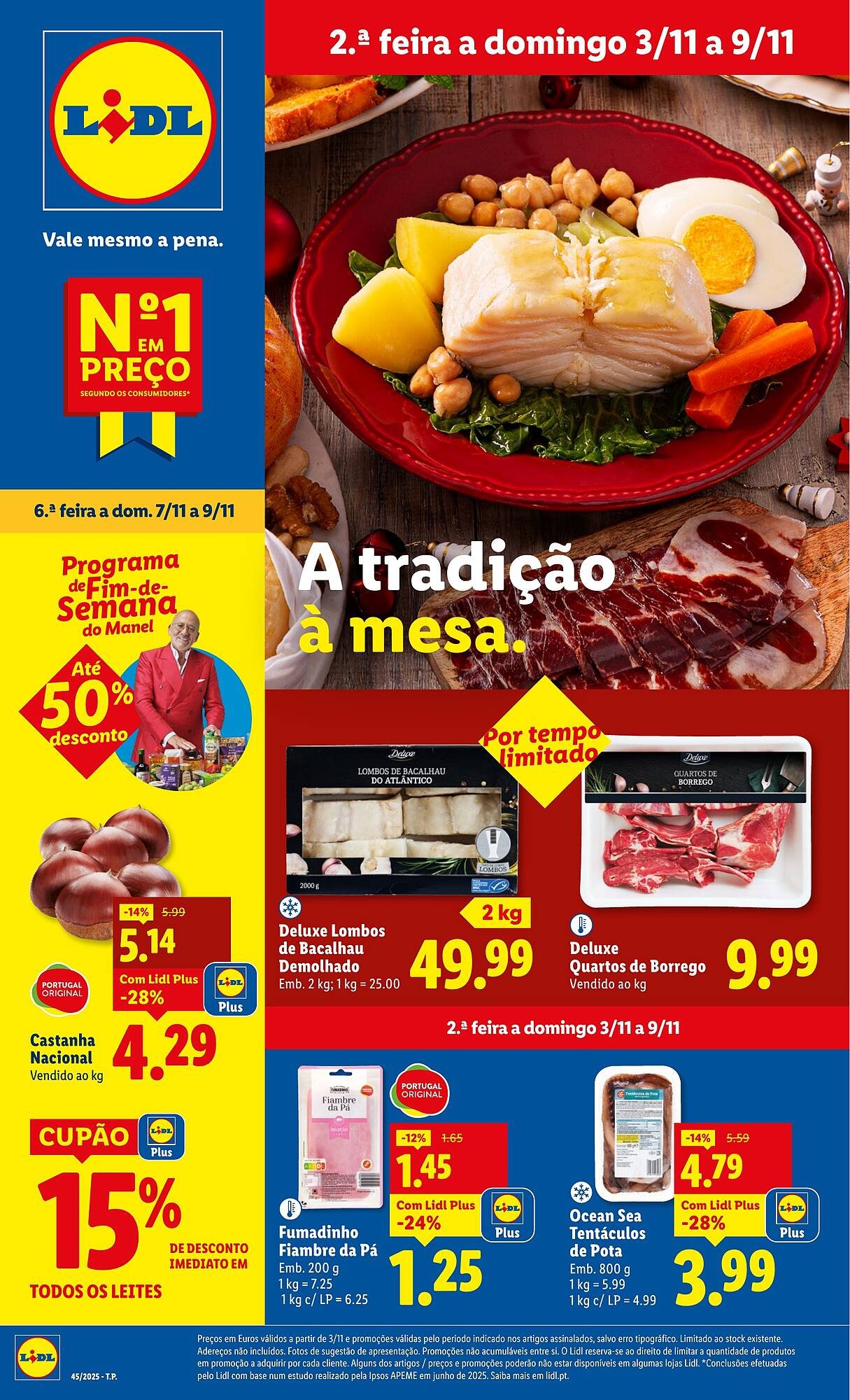 Folheto Lidl (2025-11-03 - 2025-11-09) | 1