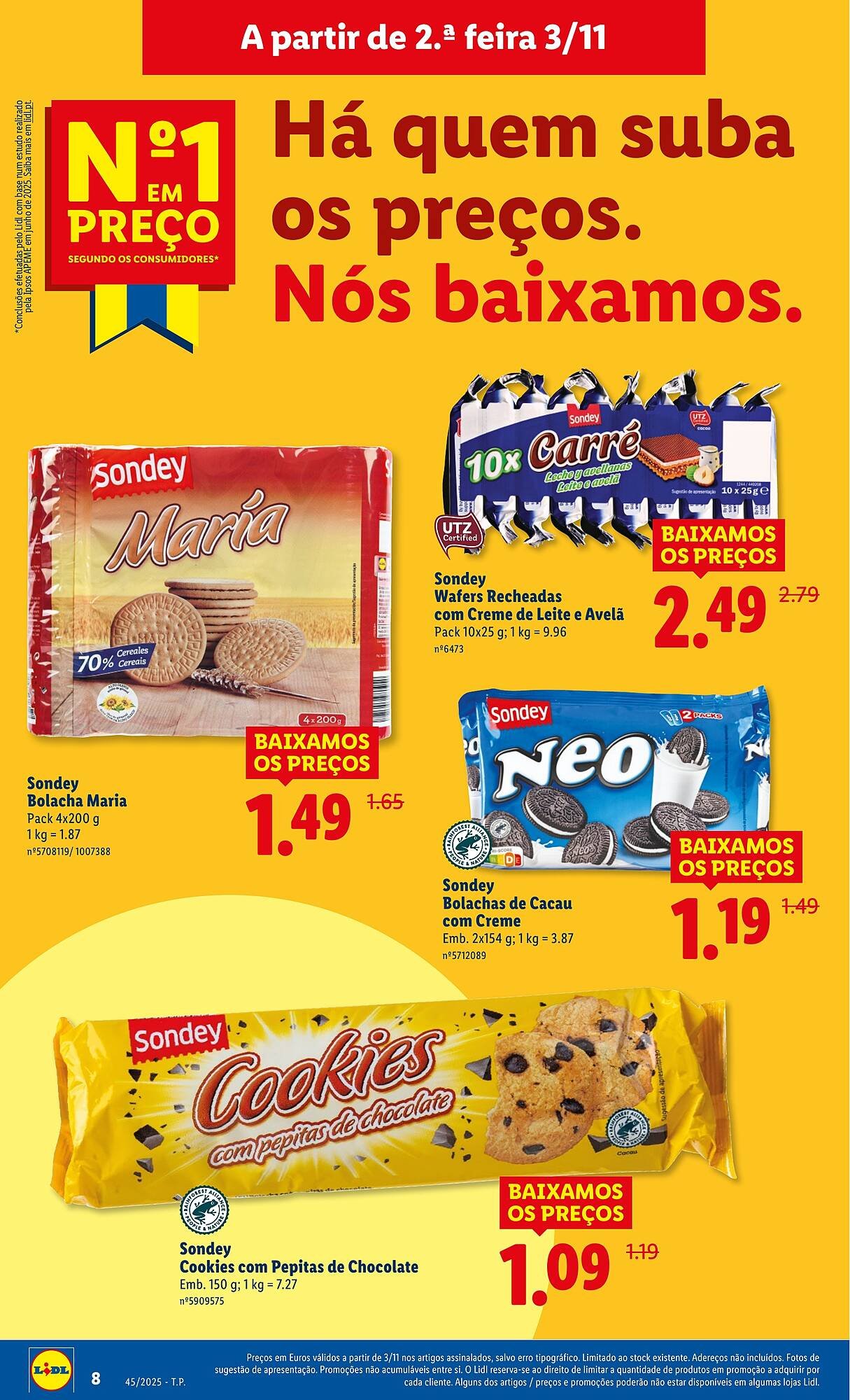 Folheto Lidl (2025-11-03 - 2025-11-09) | 8