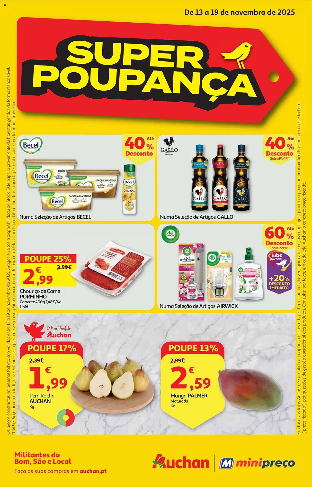 Folheto Auchan (2025-11-13 - 2025-11-20) | 1