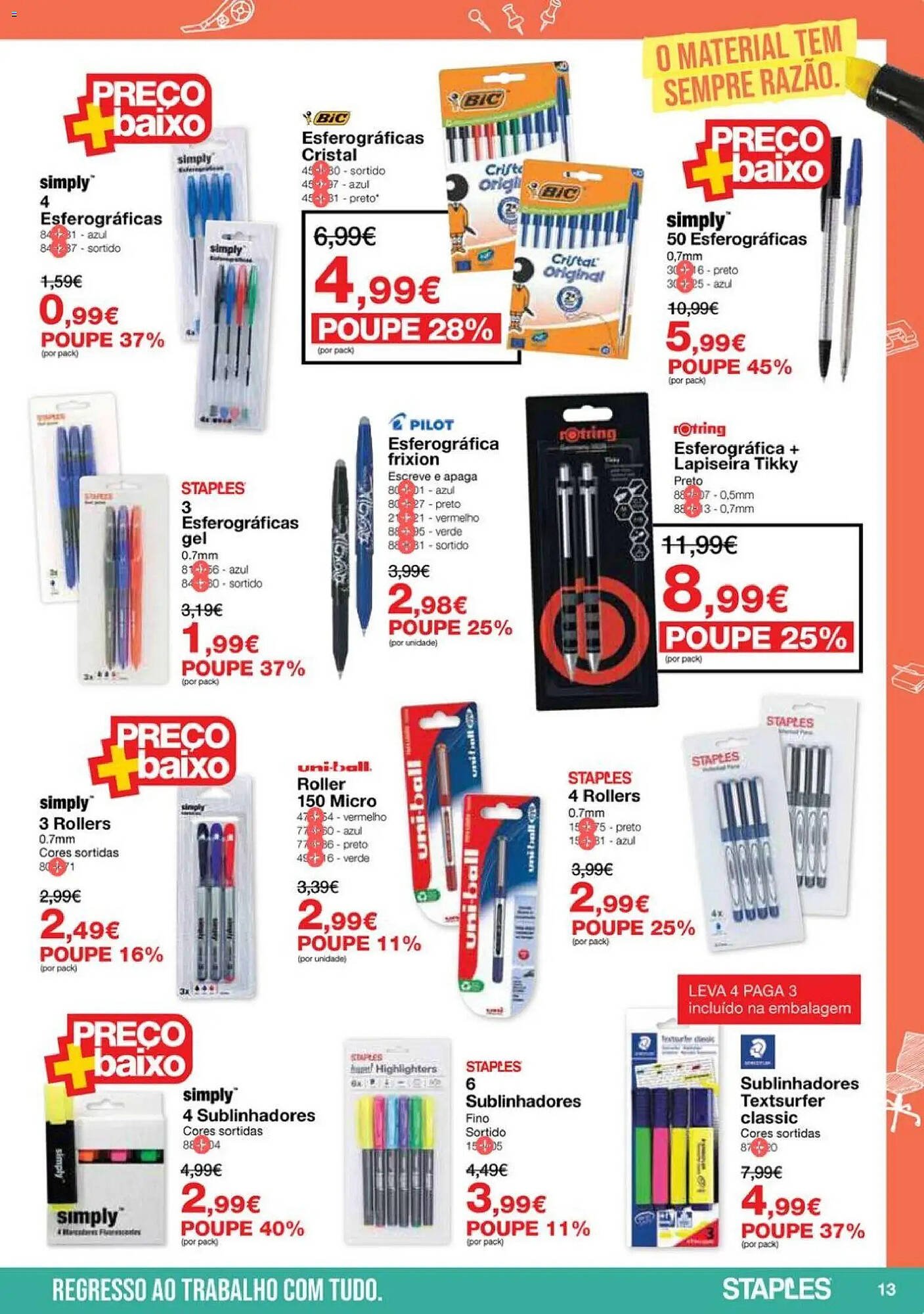 Folheto Staples (2026-01-05 - 2026-02-16) | 13