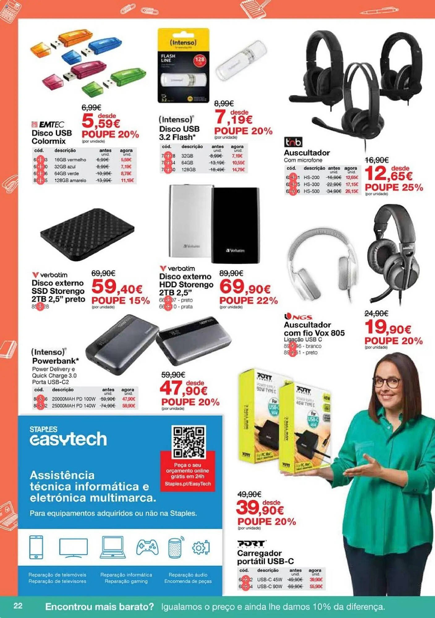 Folheto Staples (2026-01-05 - 2026-02-16) | 22