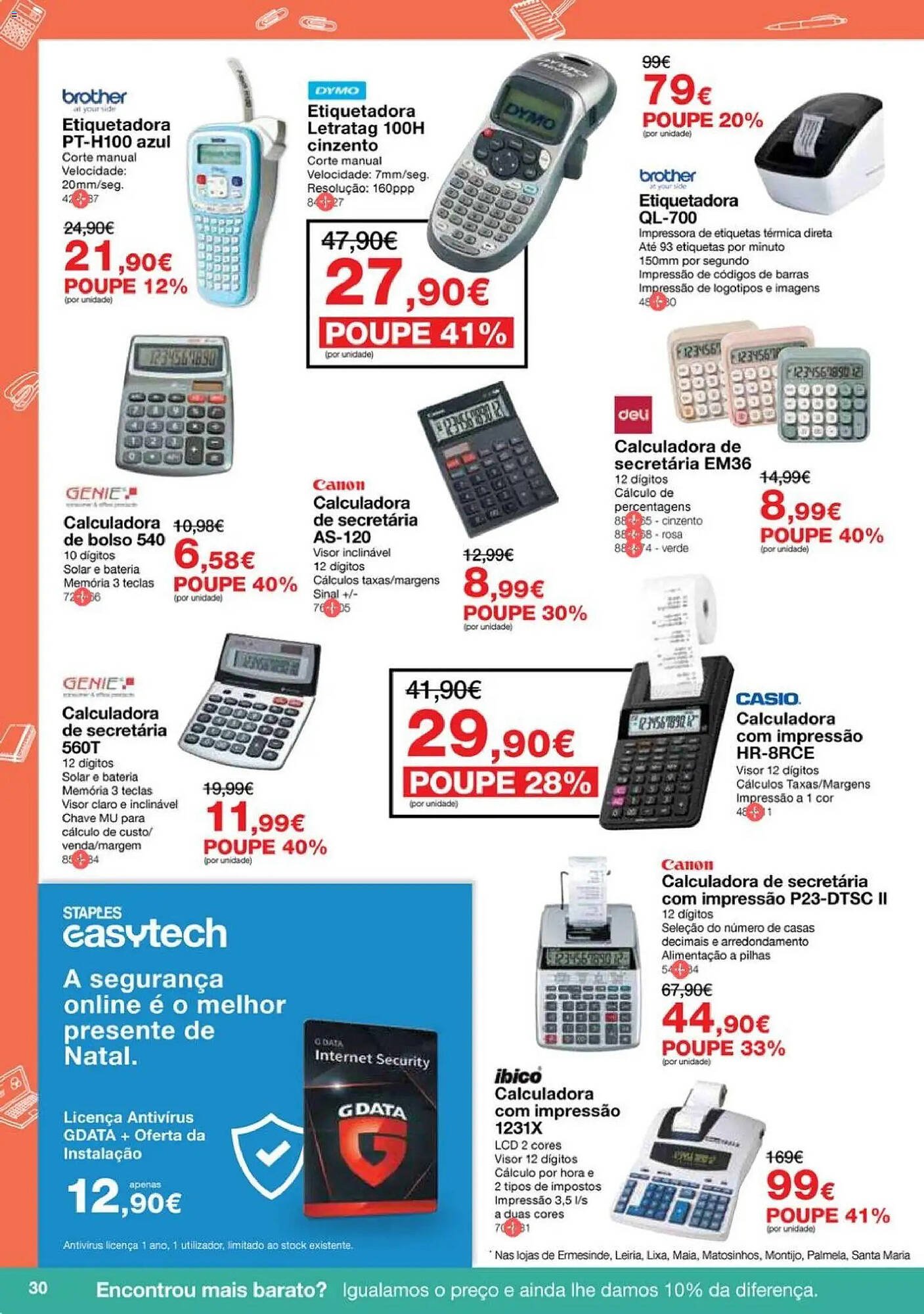 Folheto Staples (2026-01-05 - 2026-02-16) | 30