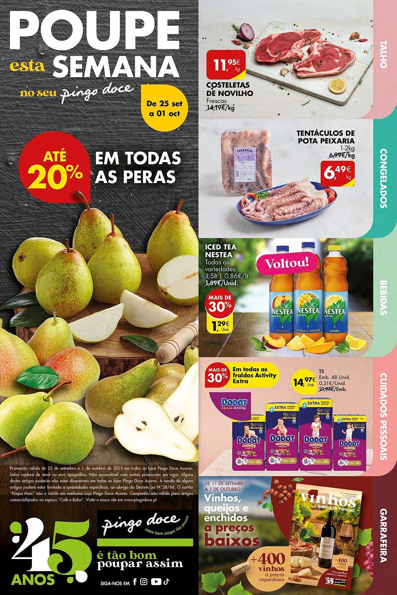 Folheto Pingo Doce (2025-09-25 - 2025-10-01) | 1