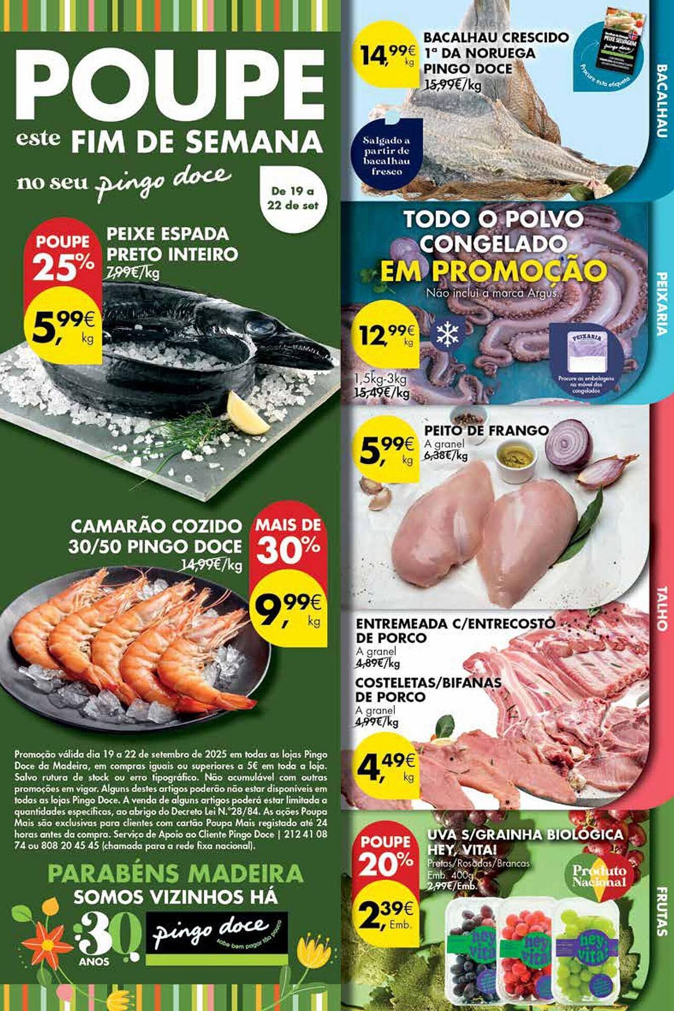 Folheto Pingo Doce (2025-09-19 - 2025-09-22) | 1