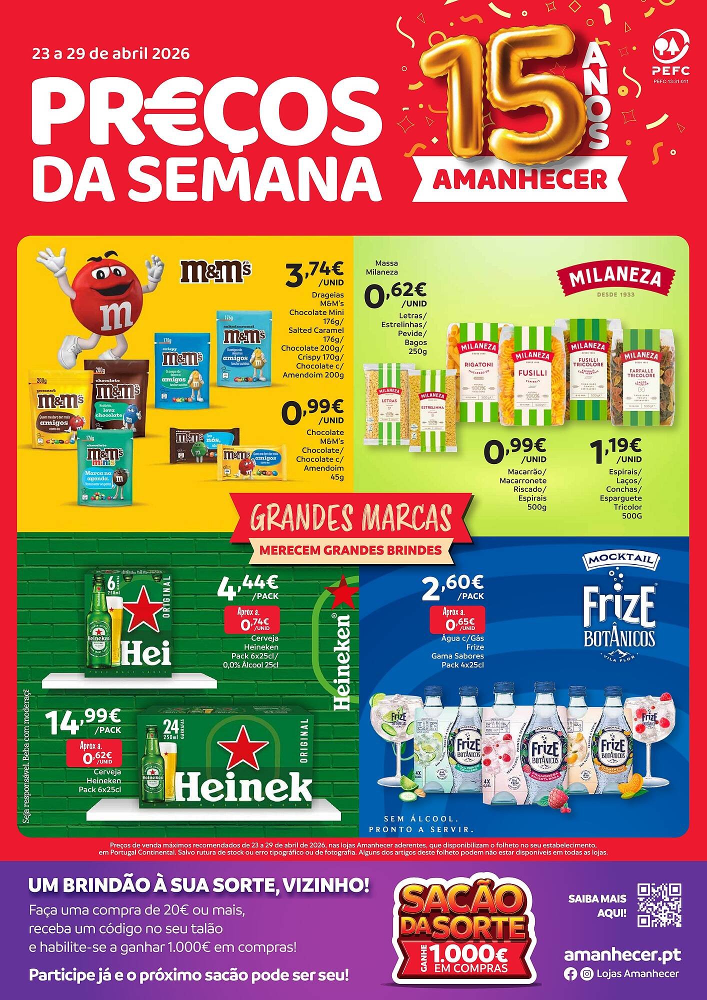 Folheto Amanhecer (2026-04-23 - 2026-04-29) | 1