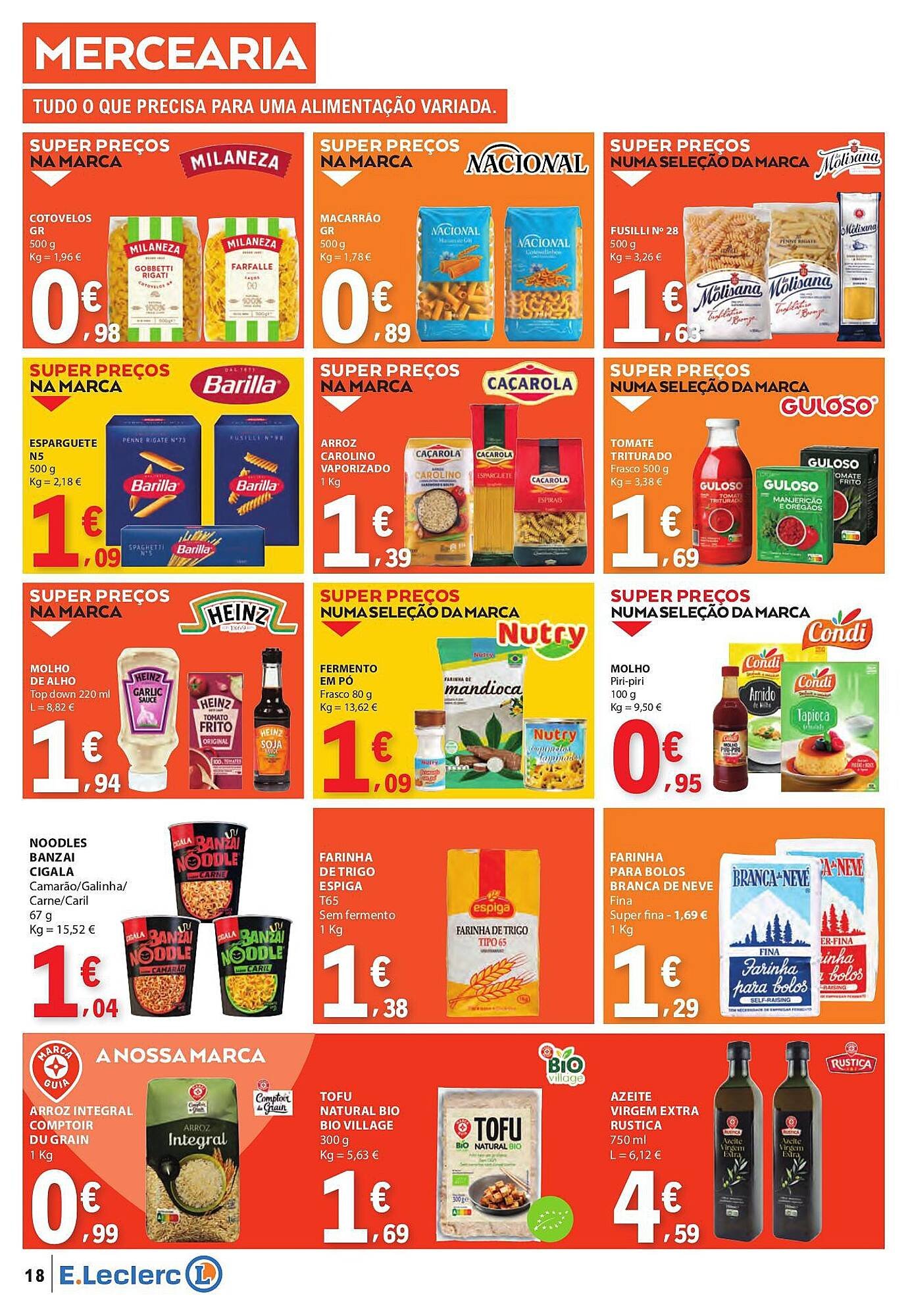 Folheto E.Leclerc (2026-03-12 - 2026-03-18) | 18