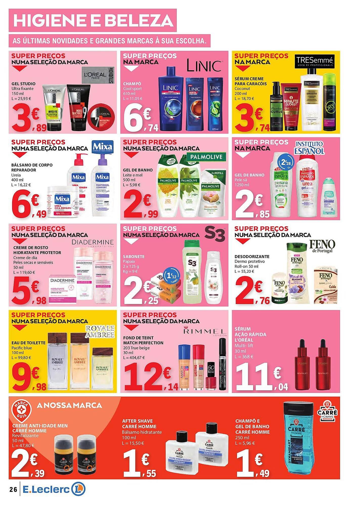 Folheto E.Leclerc (2026-03-12 - 2026-03-18) | 26