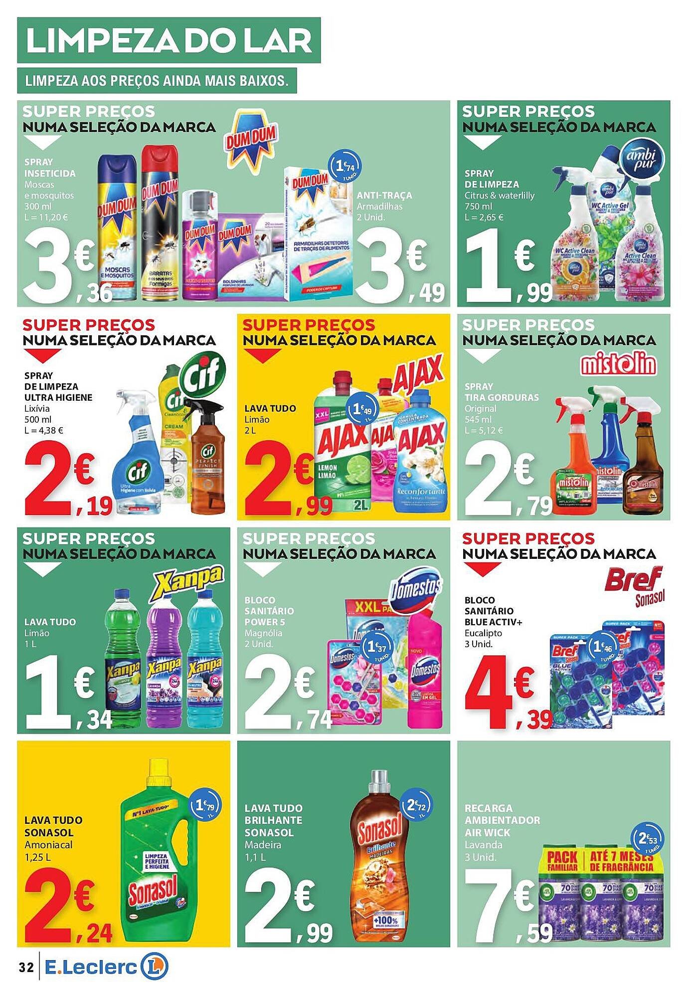 Folheto E.Leclerc (2026-03-12 - 2026-03-18) | 32