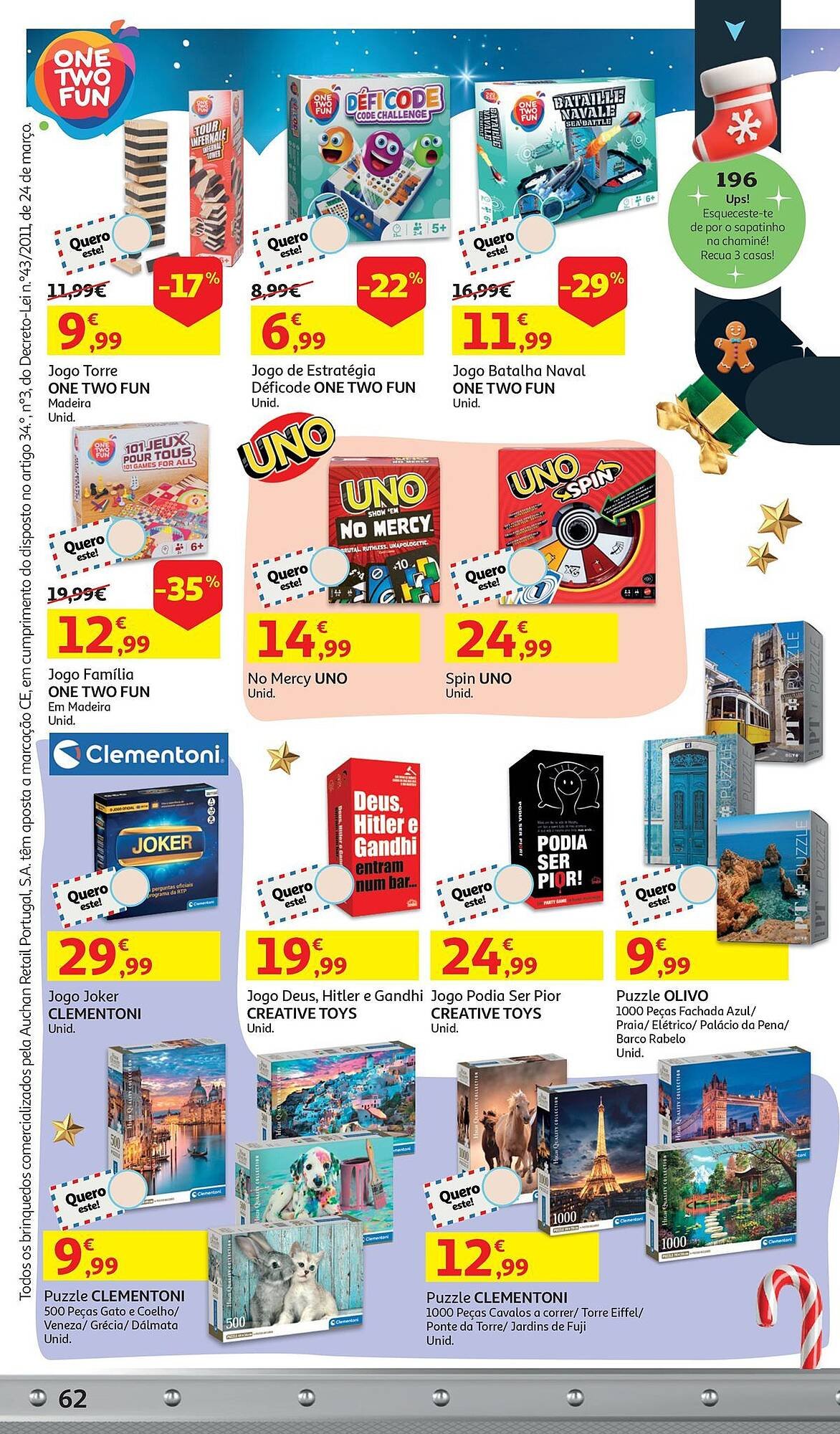 Folheto Auchan (2025-11-05 - 2025-12-09) | 62