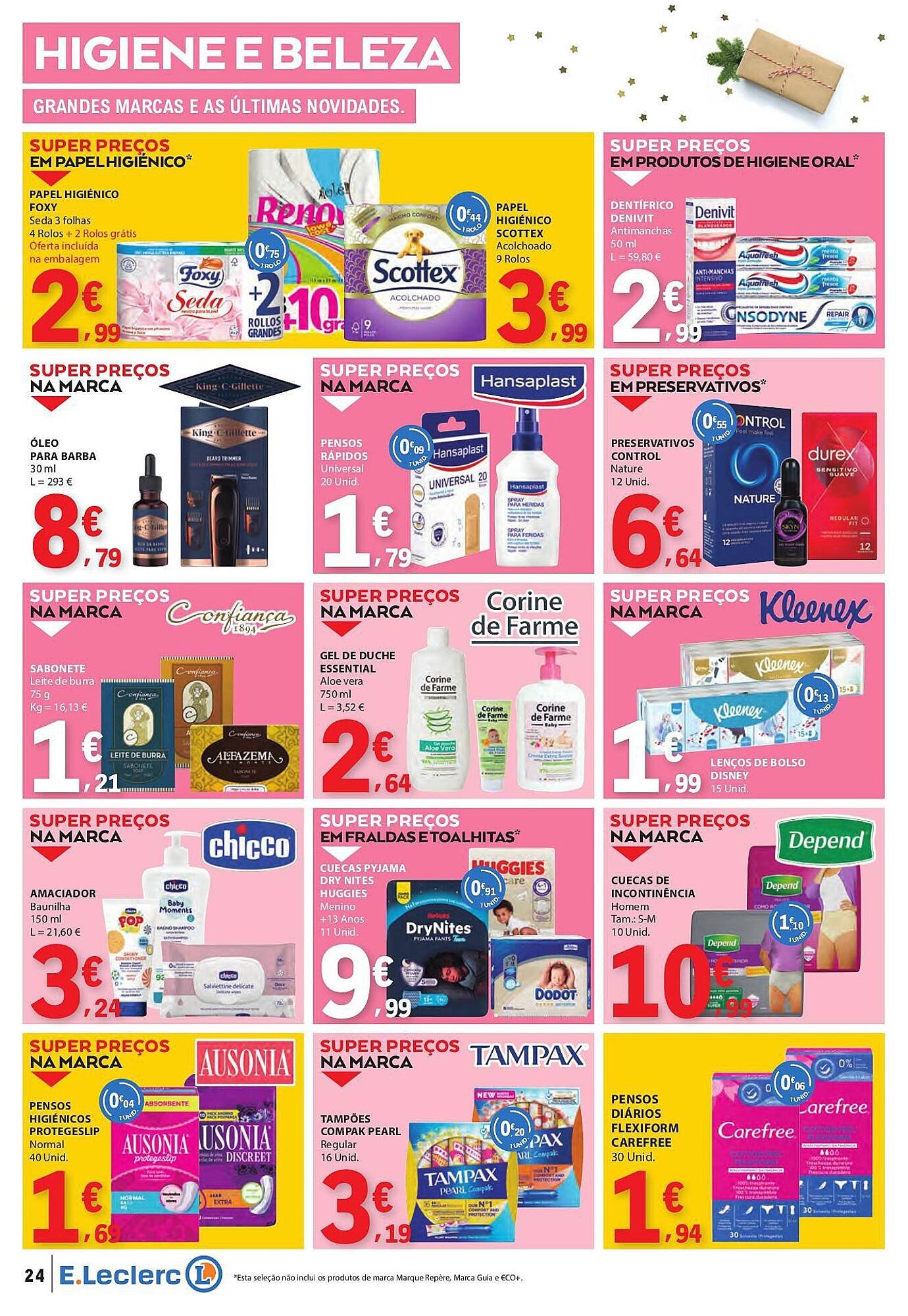 Folheto E.Leclerc (2025-12-18 - 2025-12-24) | 24