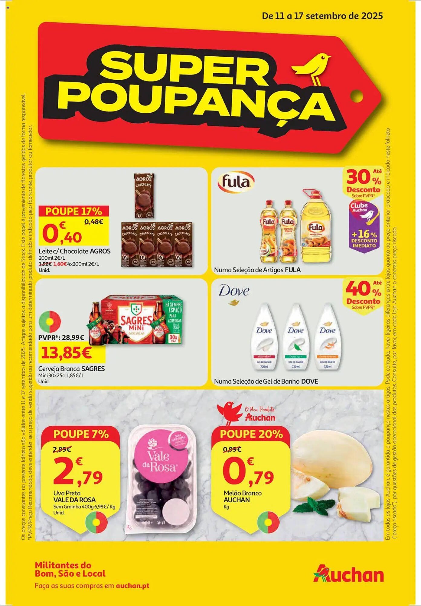 Folheto Auchan (2025-09-11 - 2025-09-18) | 1