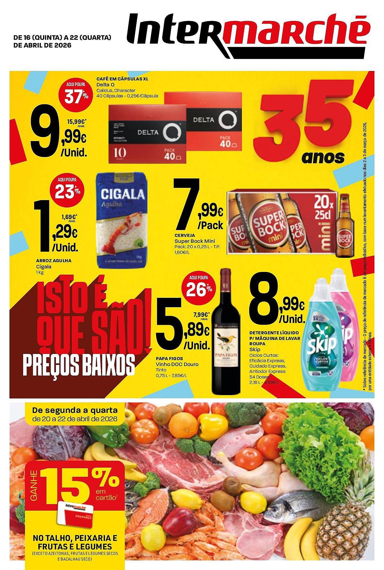 Folheto Intermarché (2026-04-16 - 2026-04-22) | 1