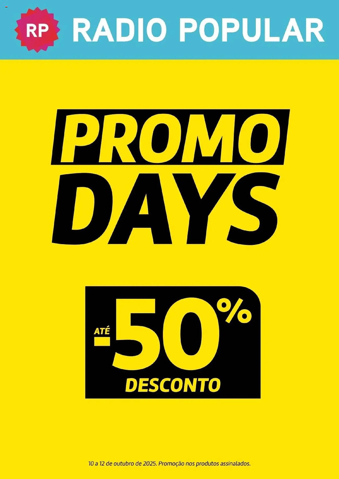 Folheto Radio Popular (2025-10-10 - 2025-10-13) | 1