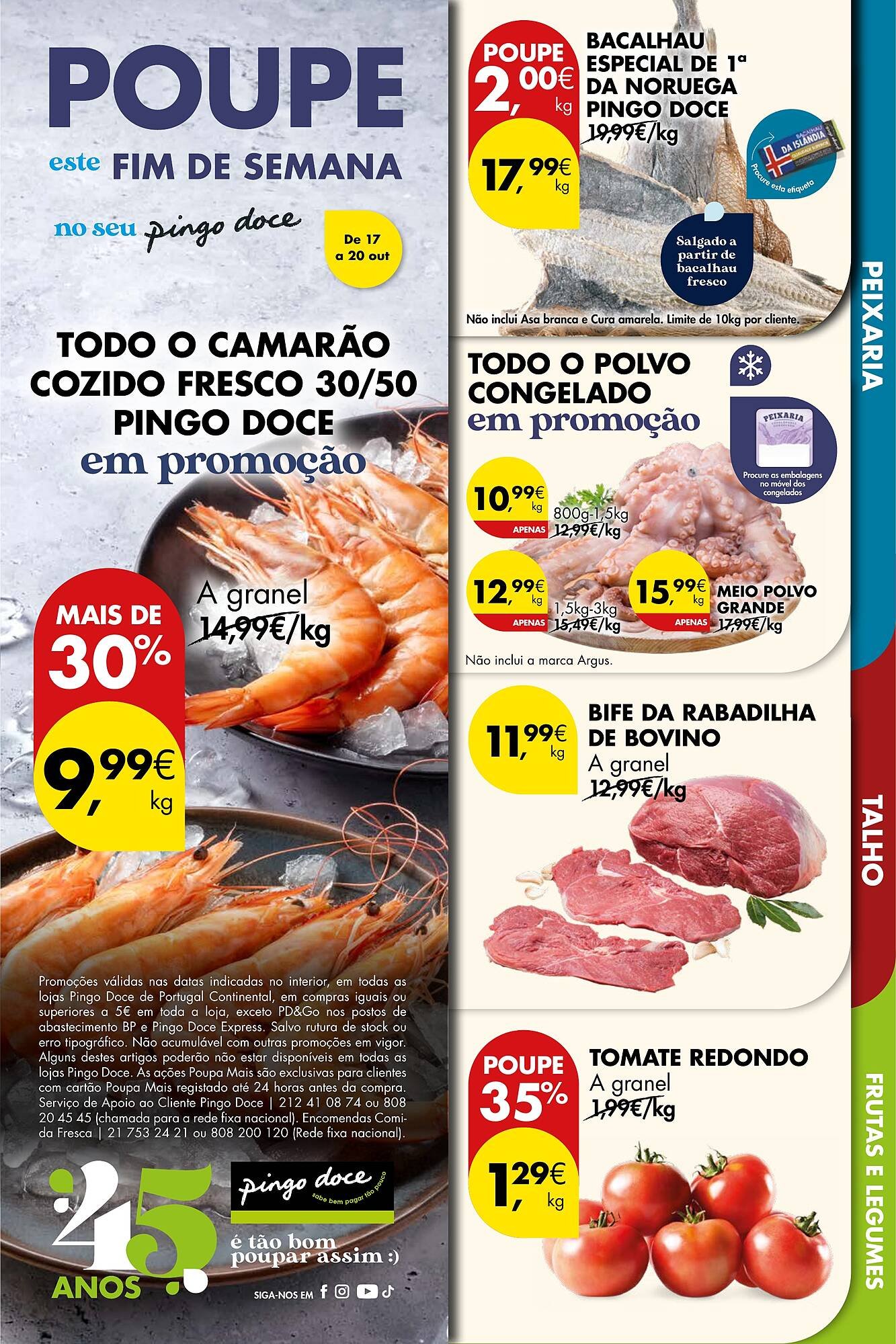 Folheto Pingo Doce (2025-10-17 - 2025-10-20) | 1