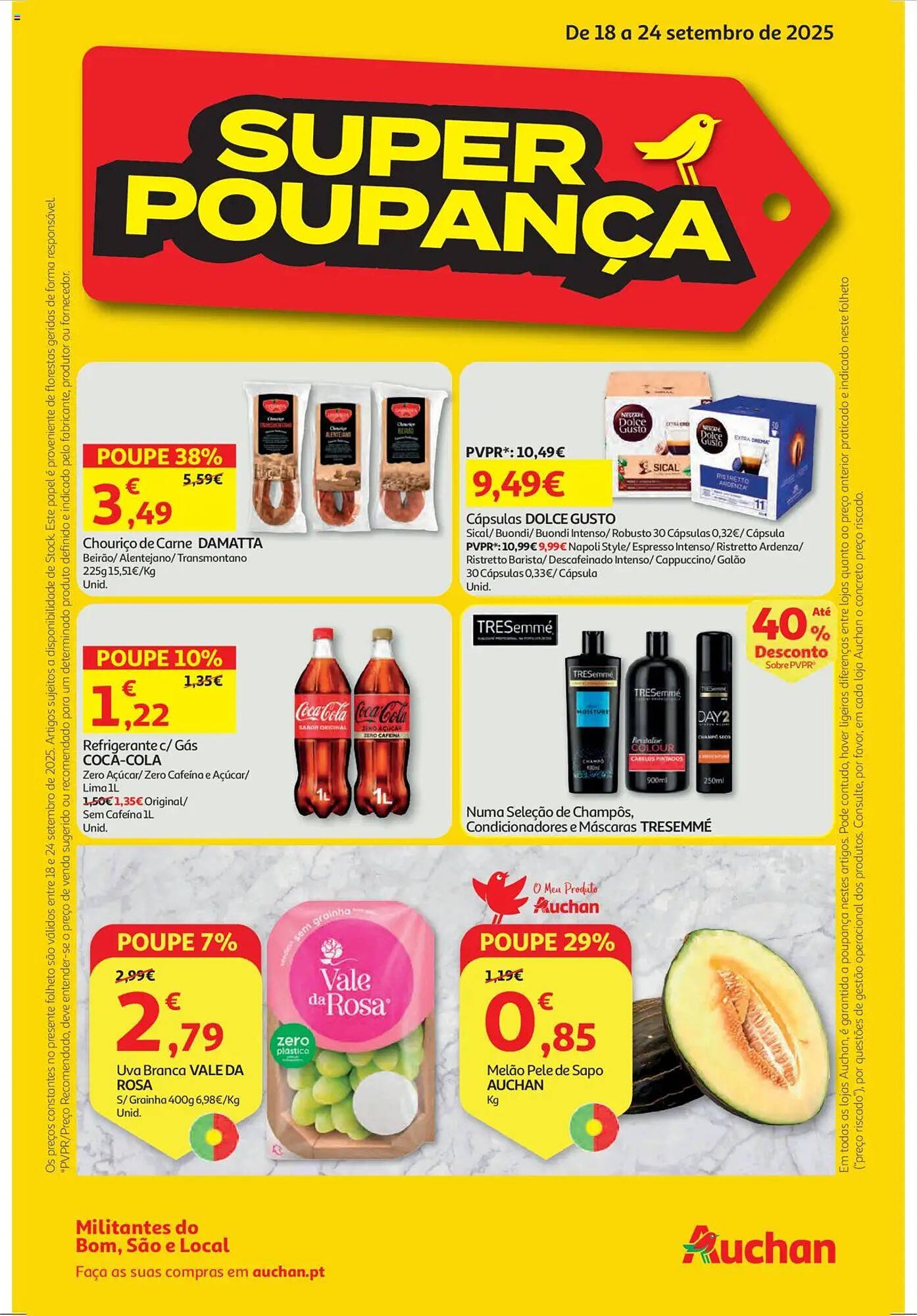 Folheto Auchan (2025-09-18 - 2025-09-25) | 1