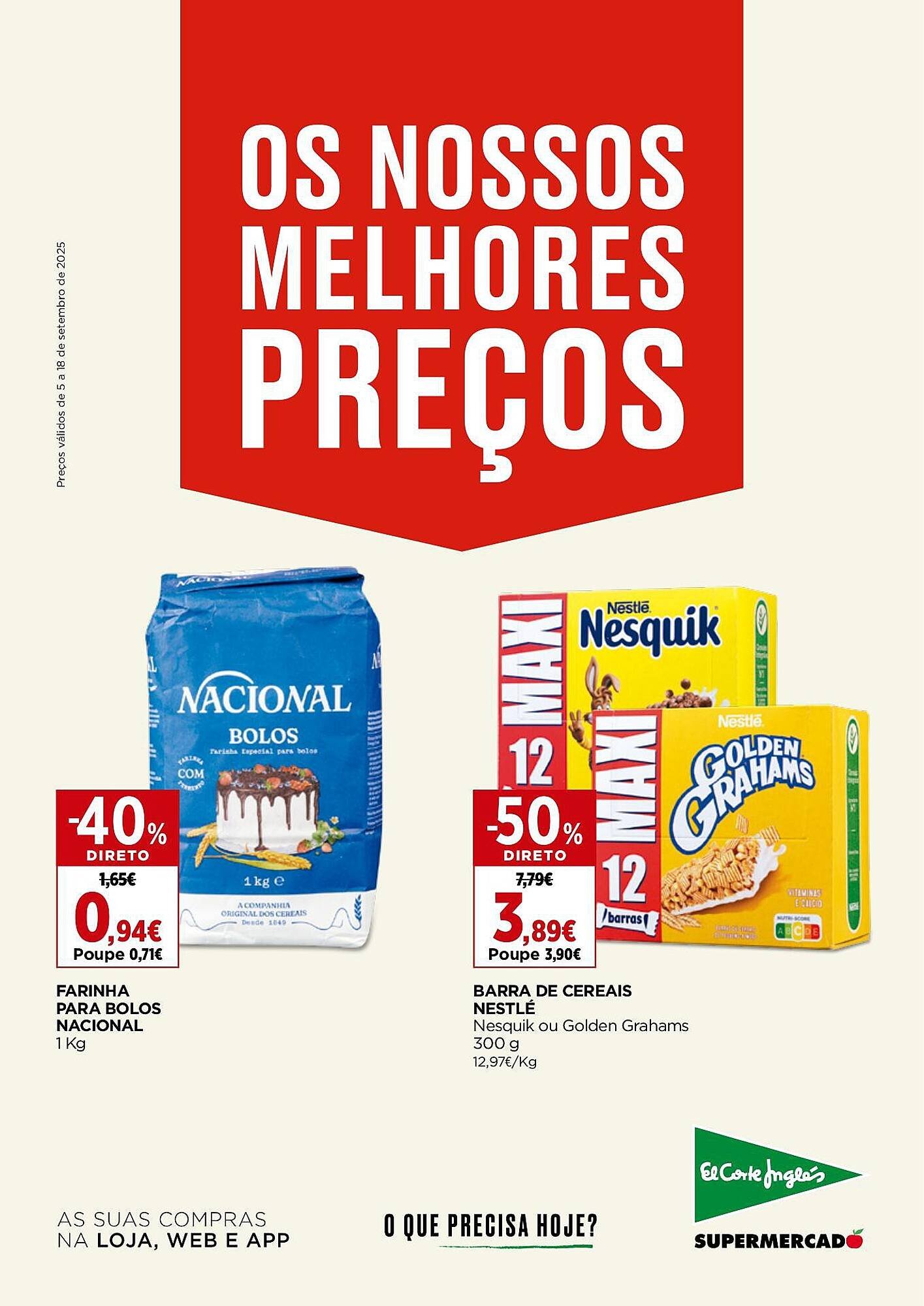 Folheto El Corte Inglés (2025-09-05 - 2025-09-18) | 1