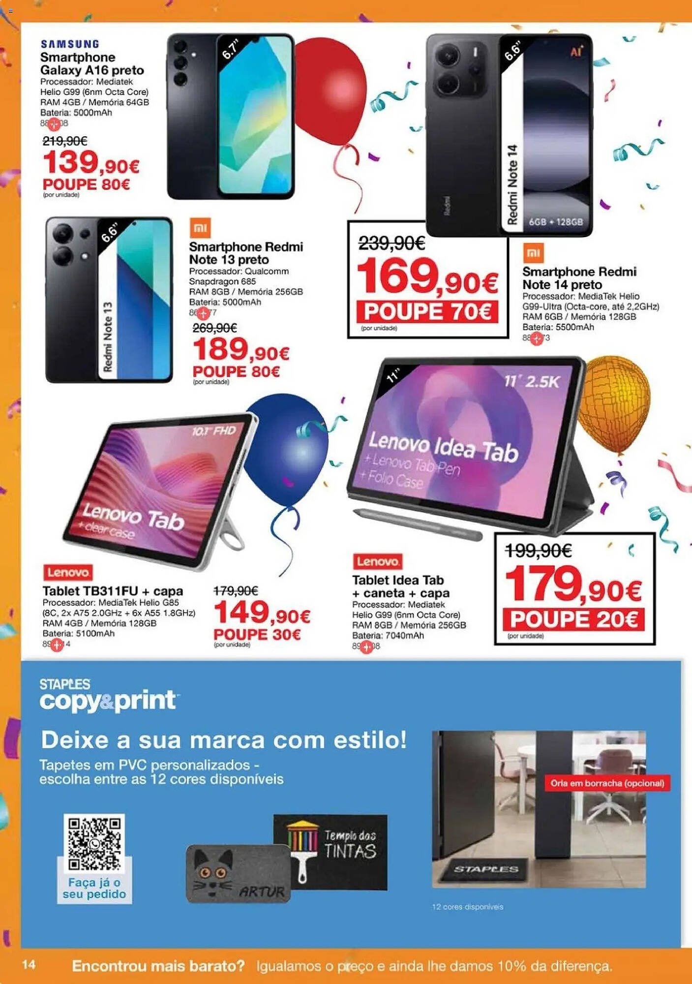 Folheto Staples (2025-11-06 - 2025-11-20) | 14